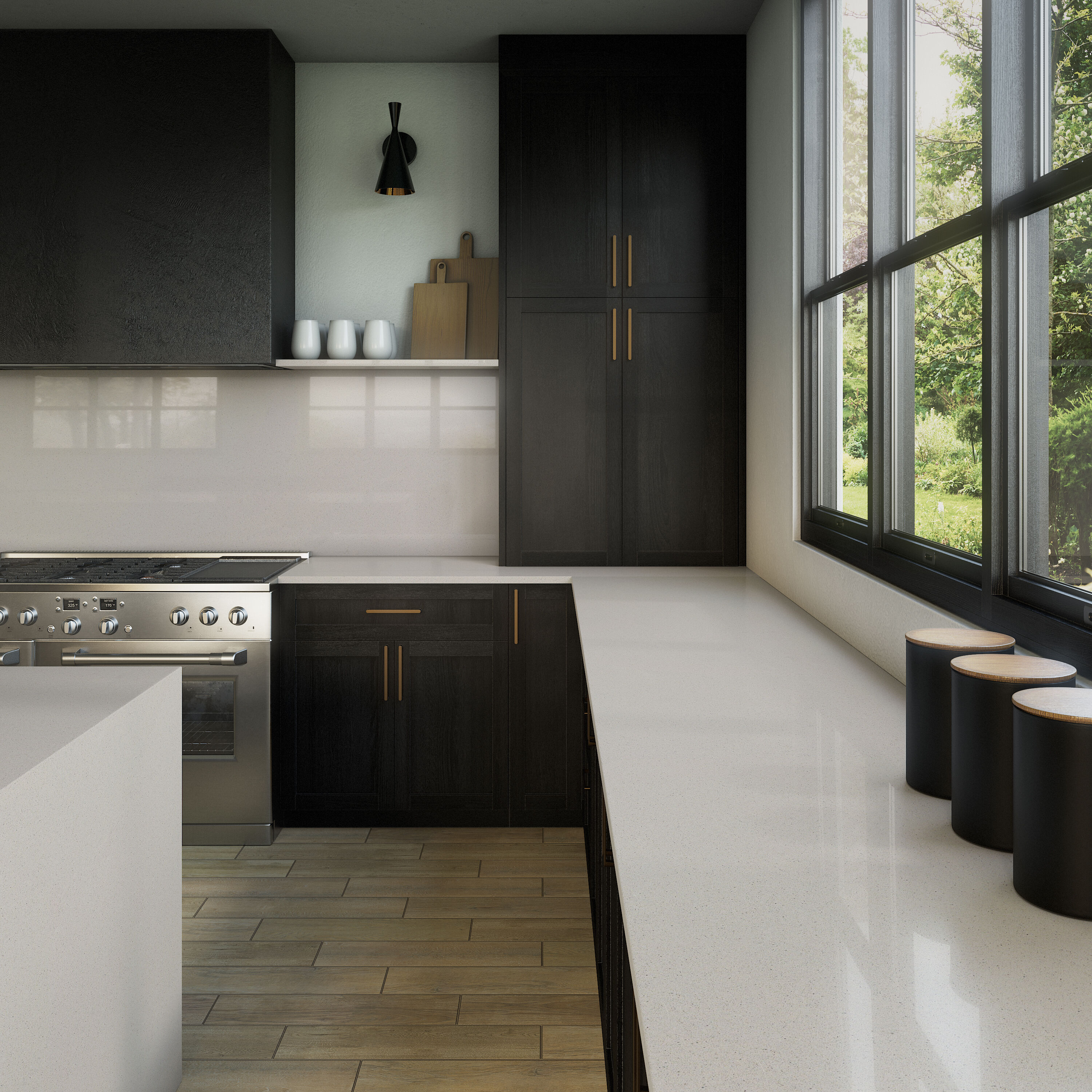 ONE Quartz OQ30SLBM11/4X1L Countertop-Samples - View #3