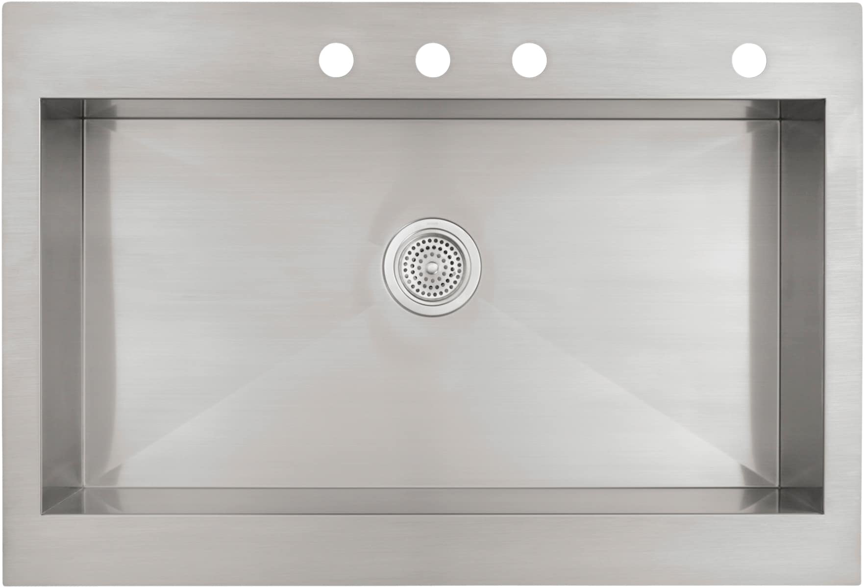 KOHLER Vault Farmhouse Apron Front 35 75 In X 24 31 In Stainless Steel   05394897 