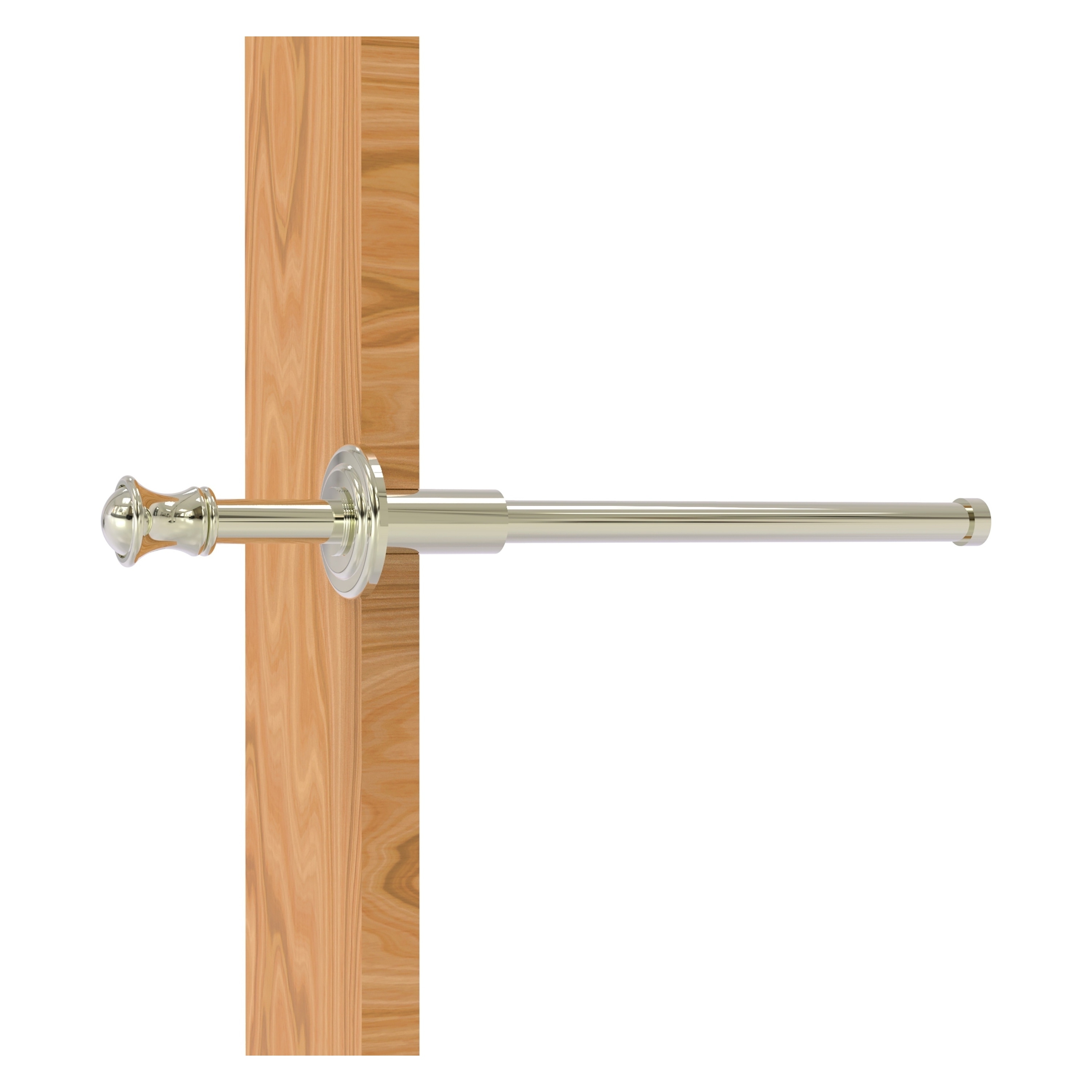 Allied Brass CL-23-PNI Carolina Polished Nickel Single -Hook Wall mount Towel Hook