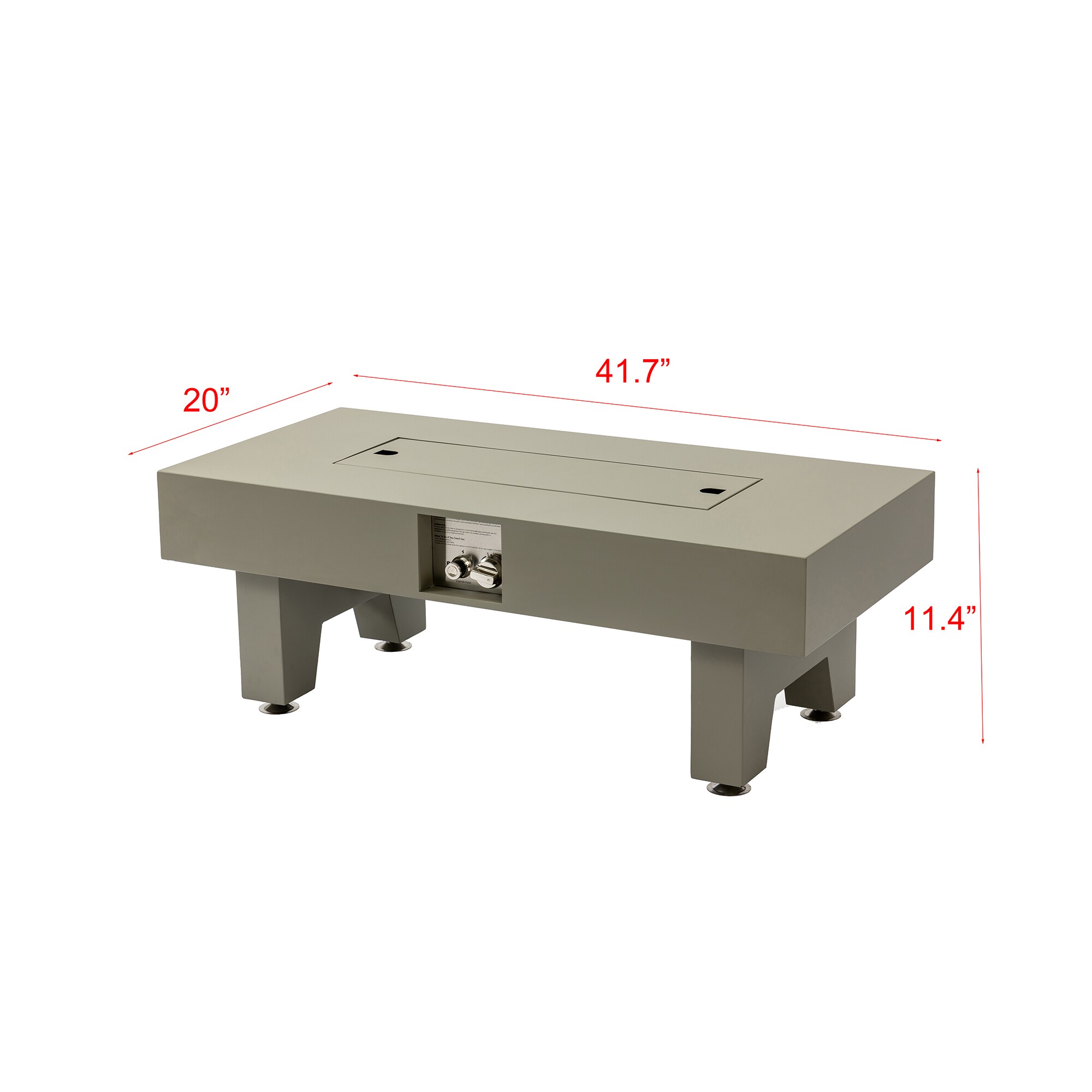 SINOFURN SYE800001WD Outdoor-Gas-Firepits - View #7