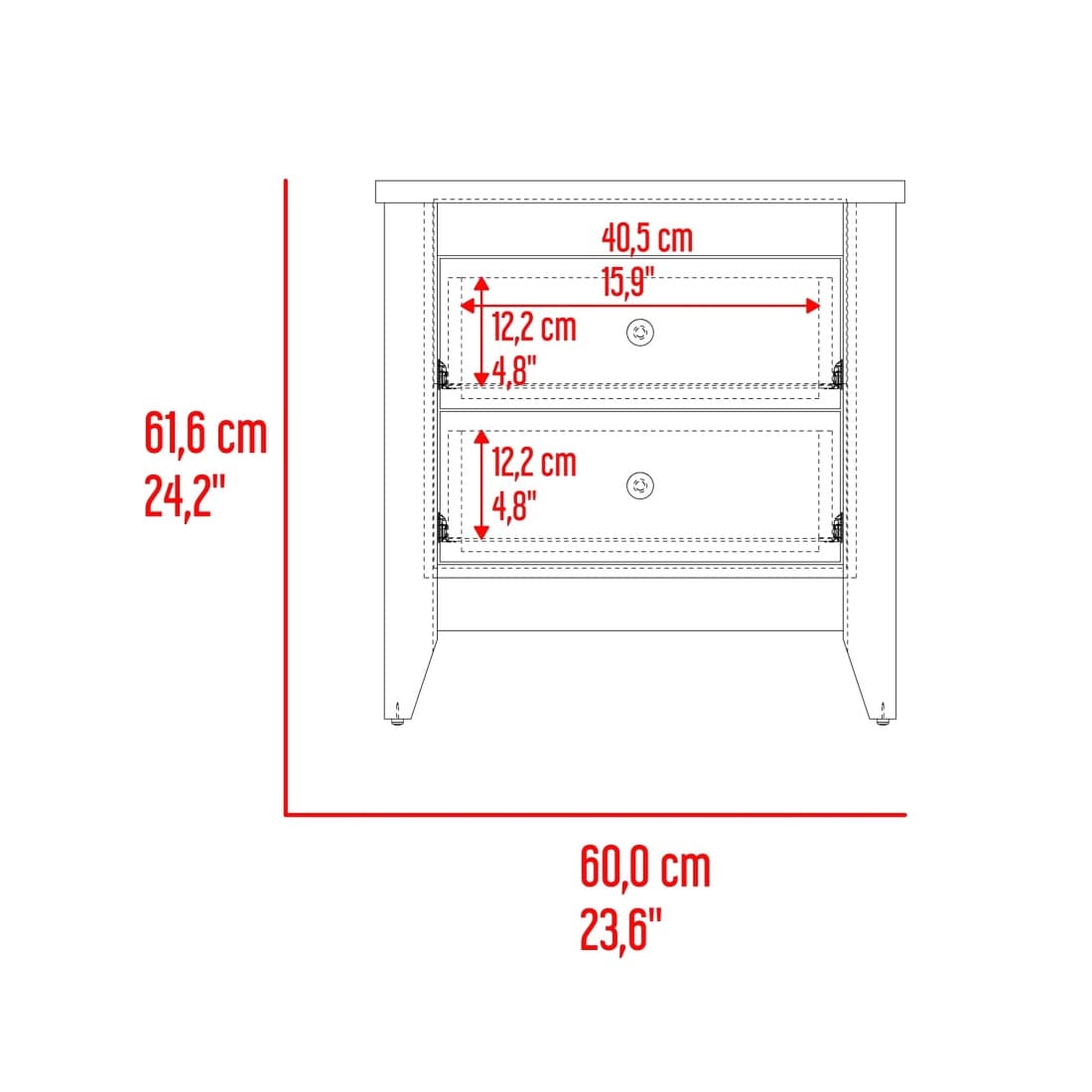 CHITA CTK-150 nightstands - View #10