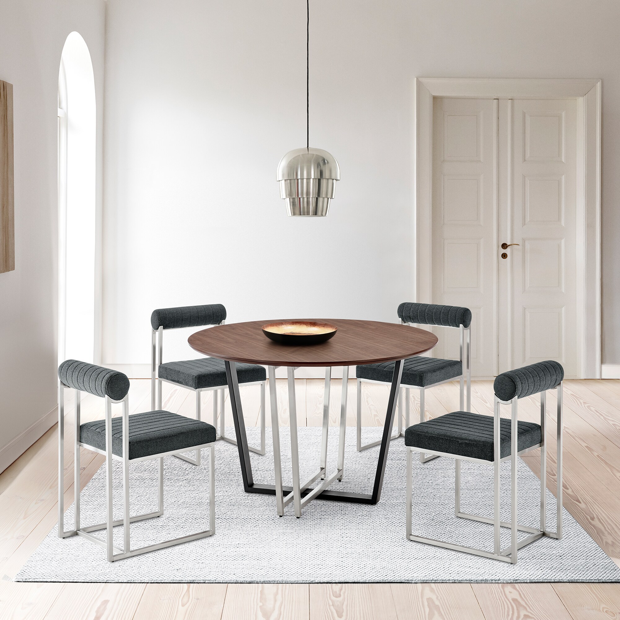 Armen Living SETJO5BSCH Dining-Sets - View #2