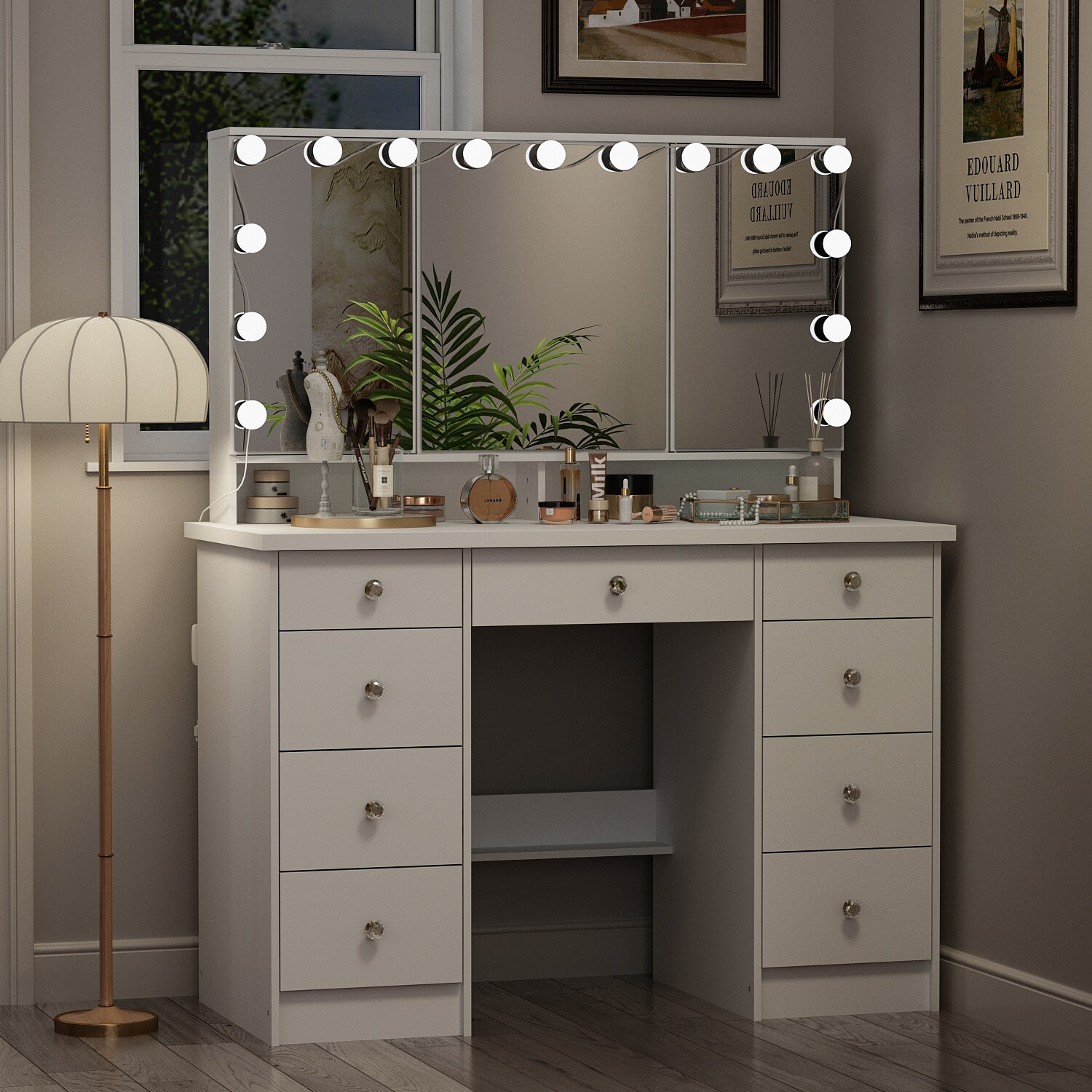 FUFU&GAGA JX0213-03 Bedroom-Vanities - View #2