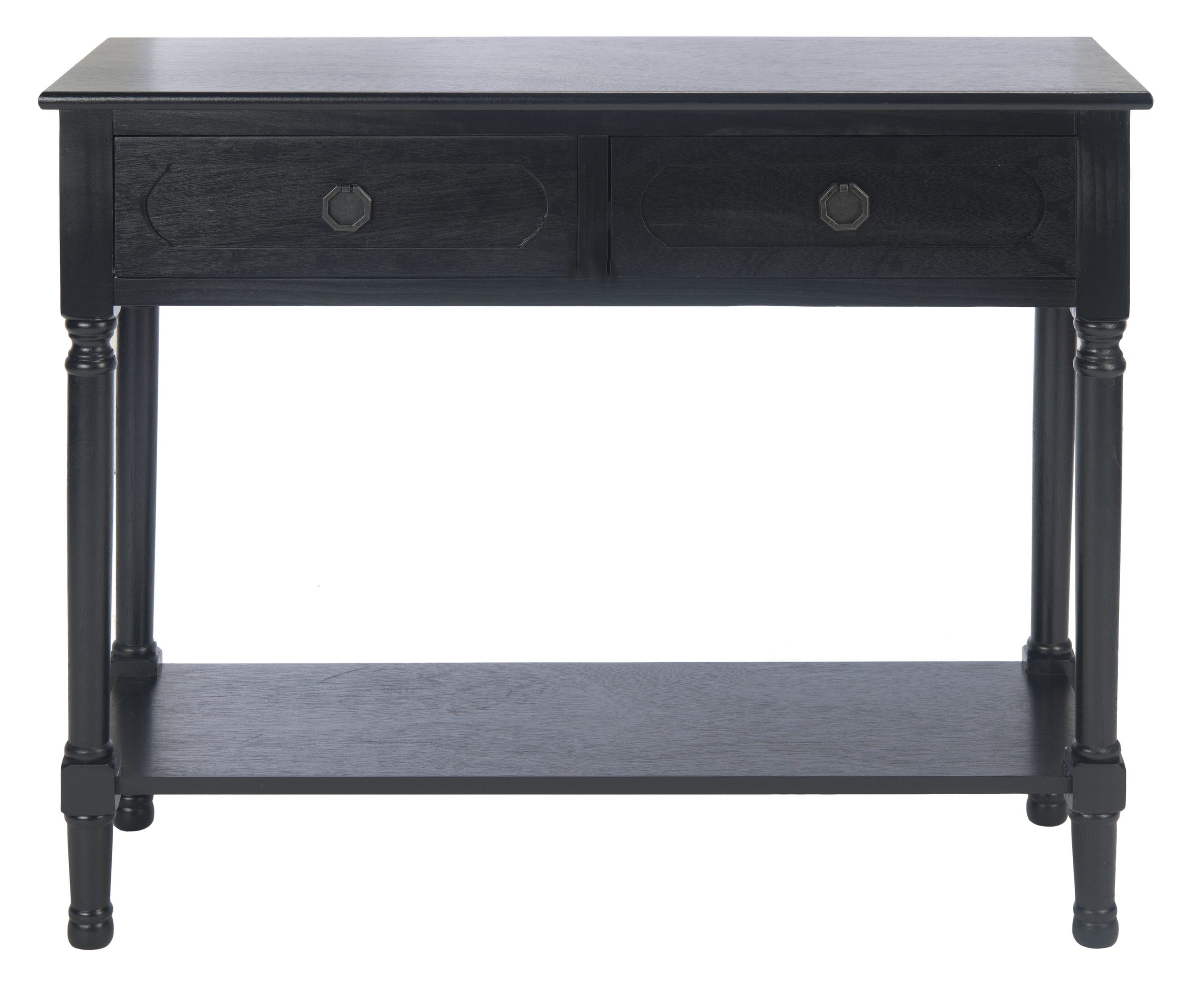 safavieh black console table