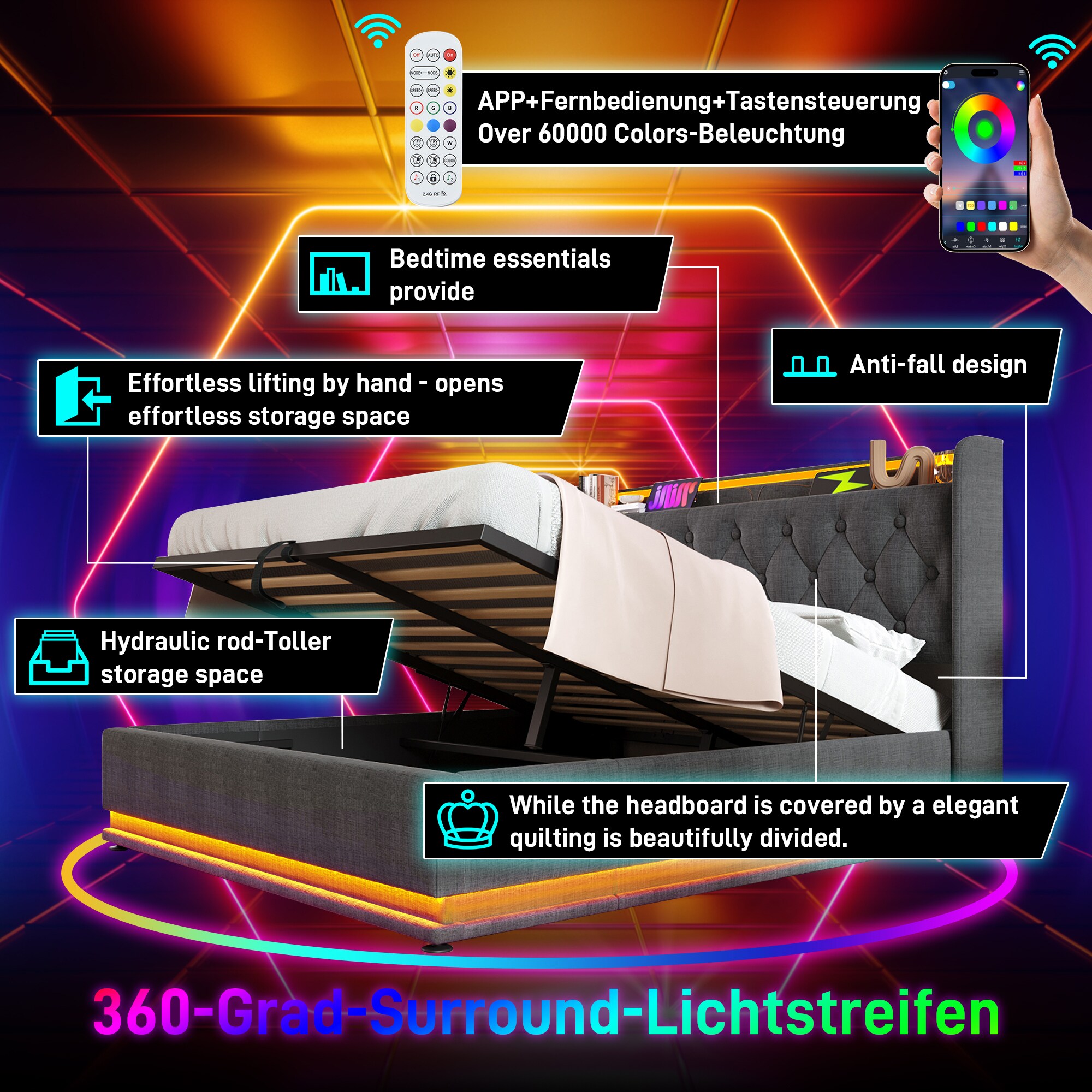 SINOFURN SYC470014GY beds - View #12