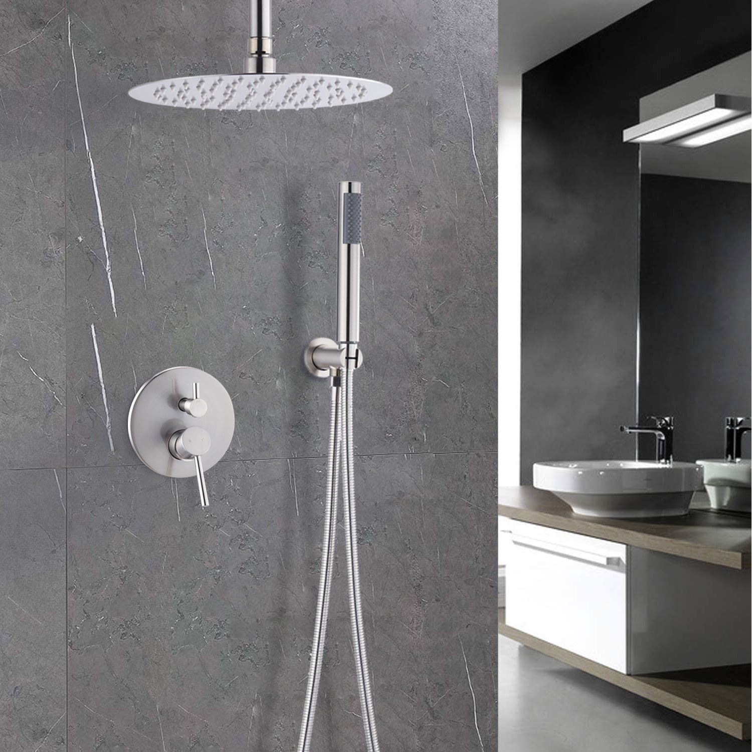 Mondawe MOEB112-10BN Showerhead-Bar-Panels - View #5