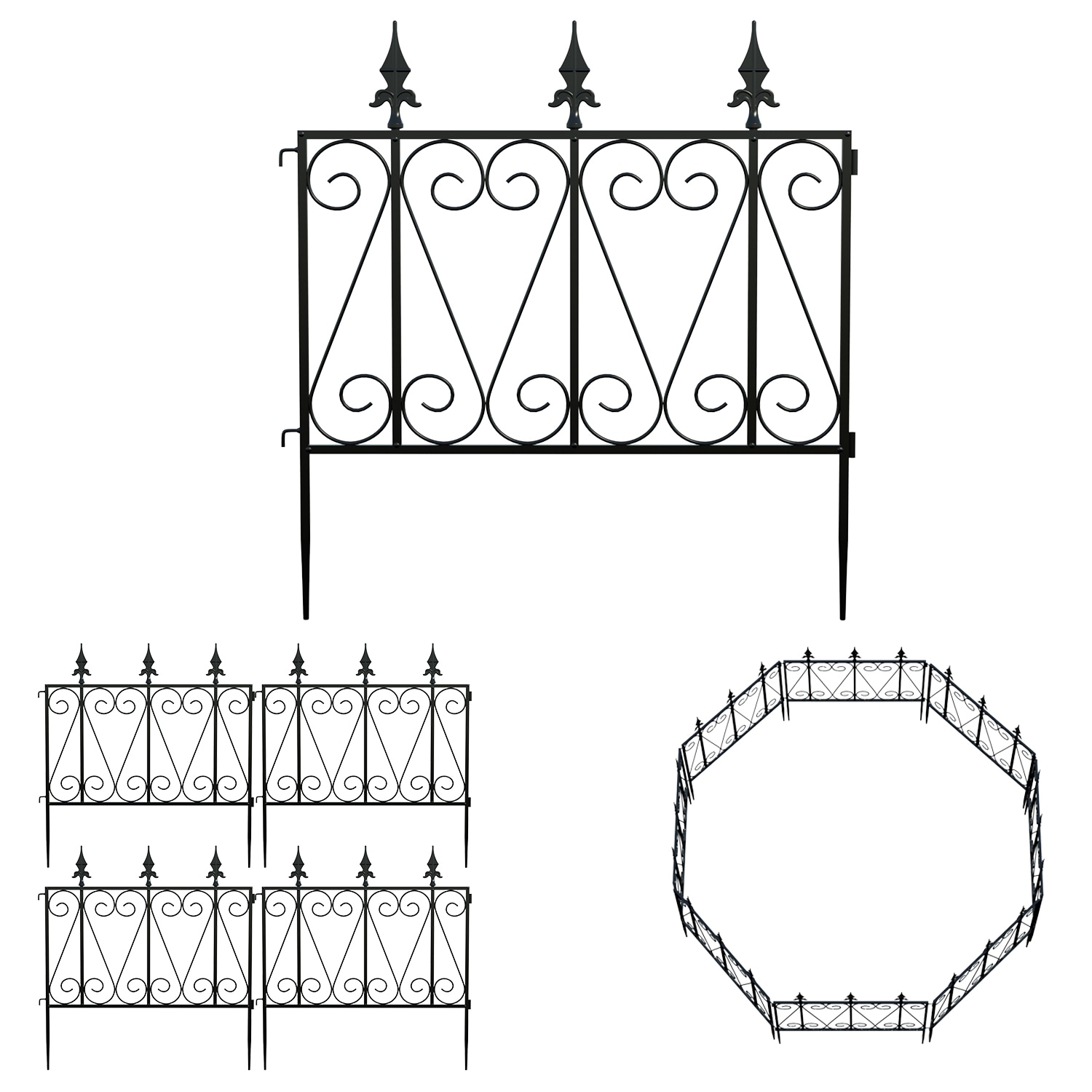 FUFU&GAGA LJY-WFKF170056-02 Garden-Utility-Fencing - View #7
