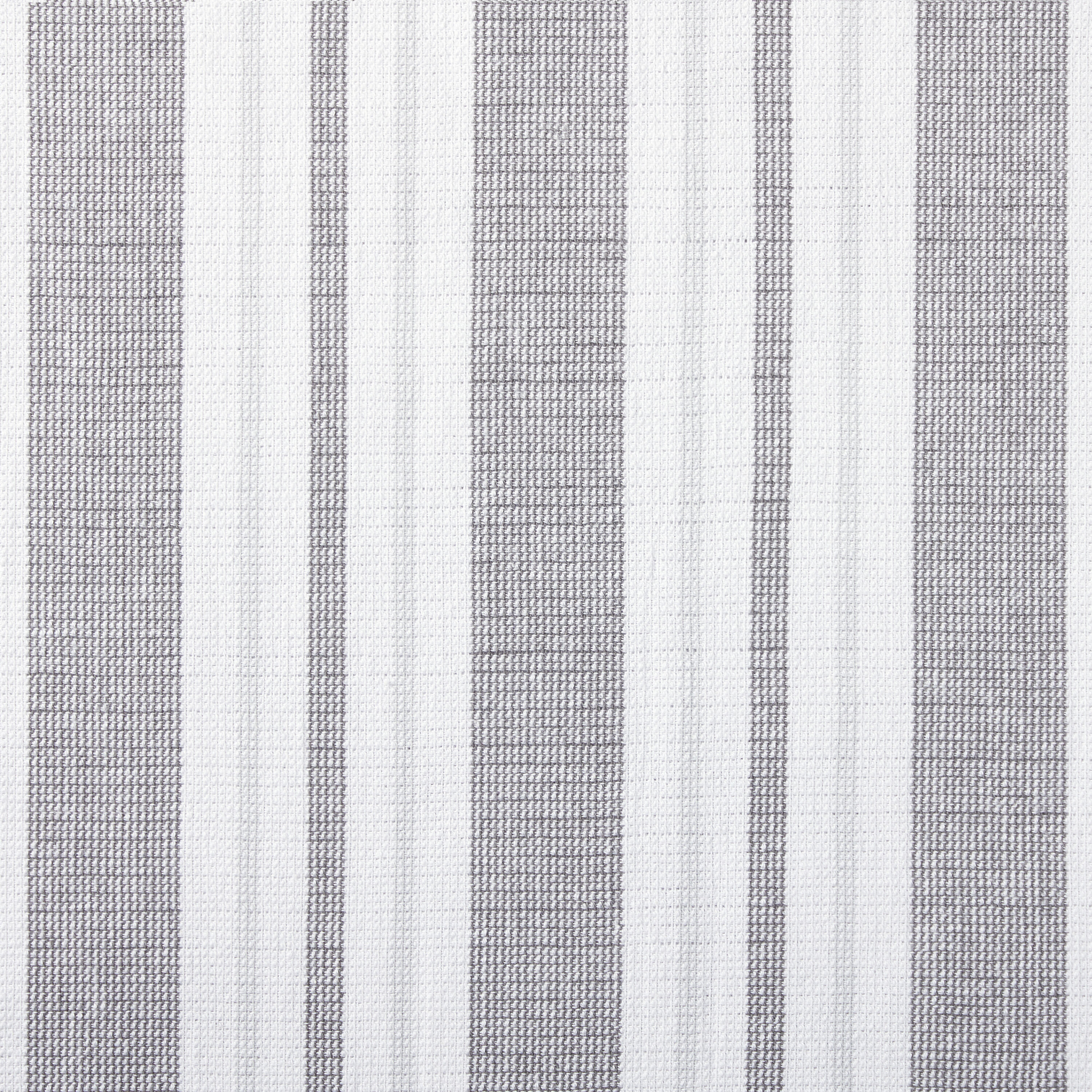 Gray and White Cotton Stripe Kitchen Towel Set, 2-Pack