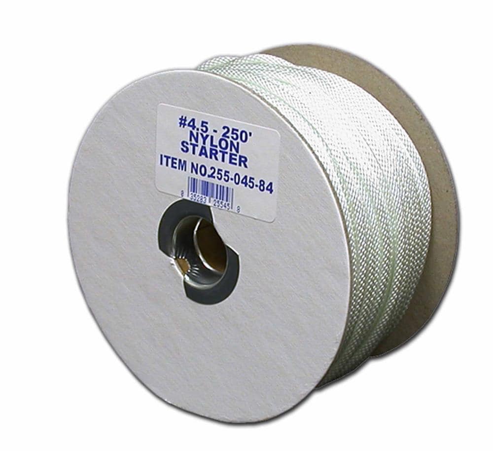 T.W. Evans Cordage 0.1384-in x 250-ft Braided Nylon Rope (By-the-Roll) in  the Rope (By-the-Roll) department at