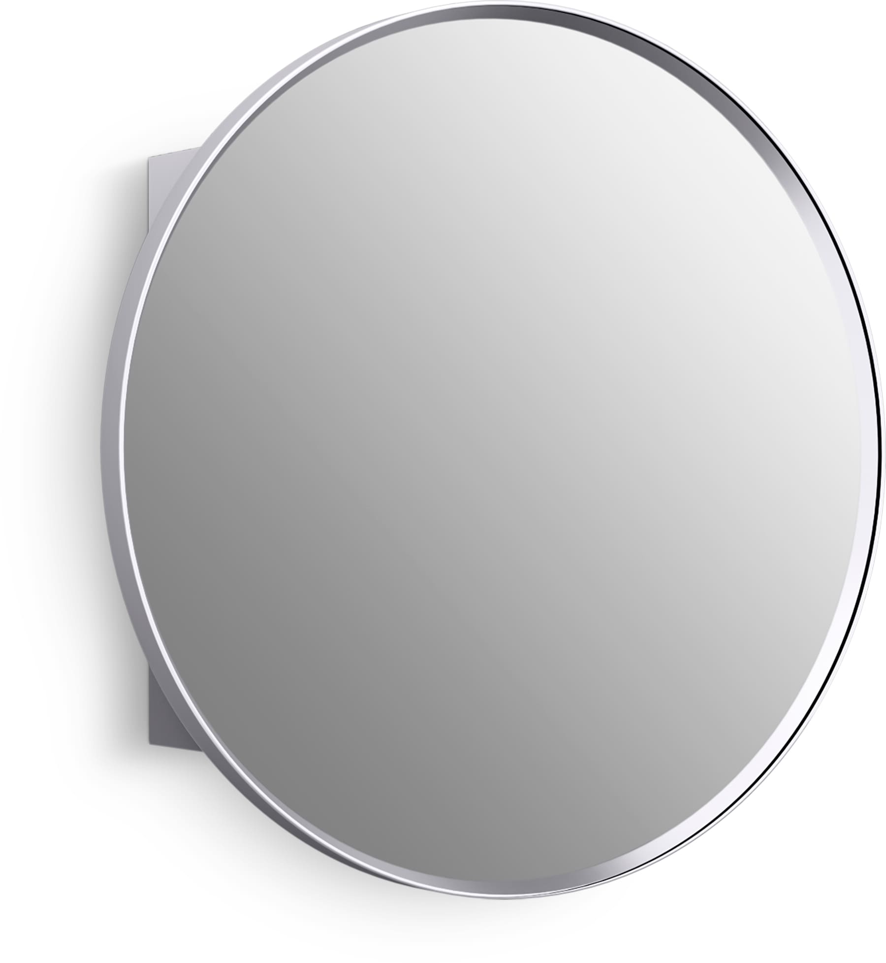 KOHLER 35572-CPL Verdera 23.63-Inches x 23.63-Inches Surface/Recessed Mount Polished Chrome Mirrored Round Medicine Cabinet