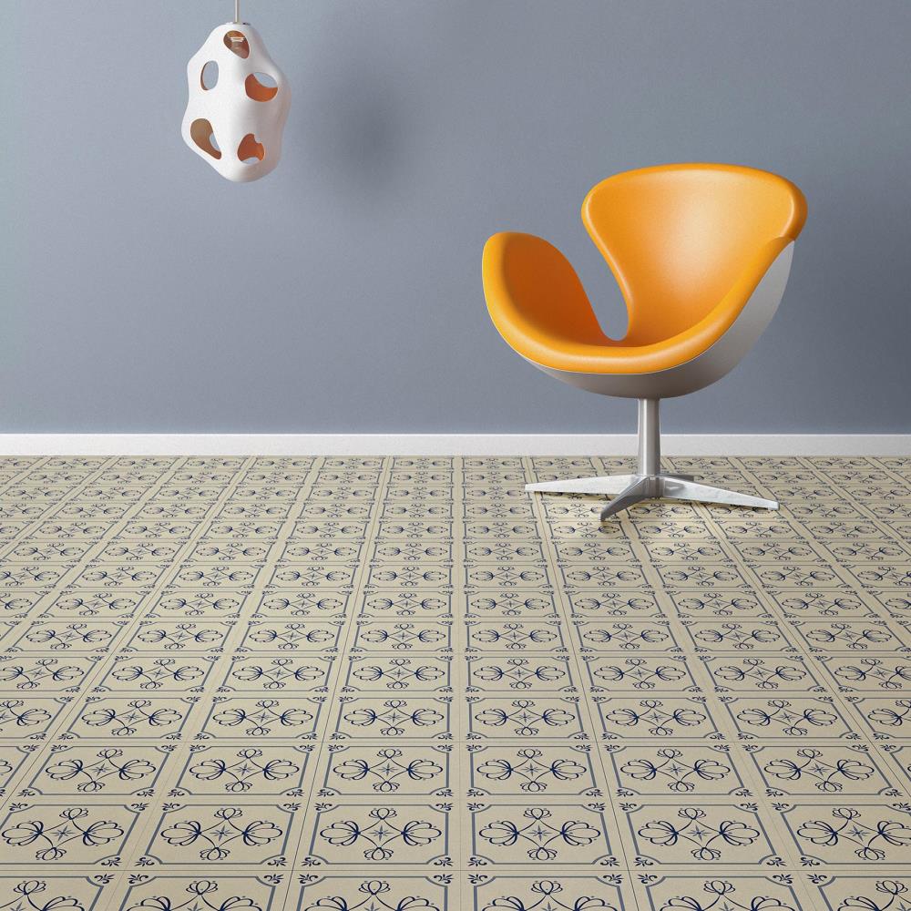 Perfection Floor Tile Cork/Satin 0.05-mil x 20-in W x 20-in L Water  Resistant Interlocking Luxury Vinyl Tile Flooring (16.7-sq ft/ Carton) in  the Vinyl Tile department at