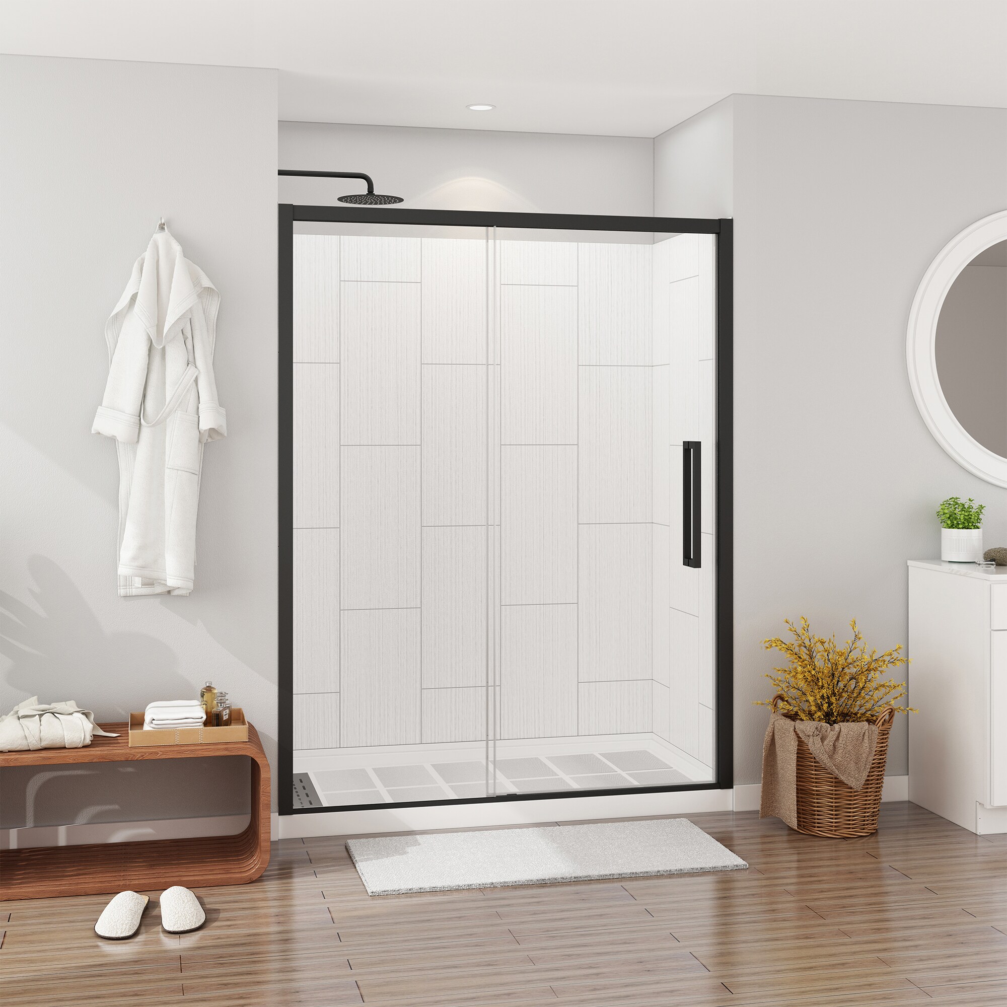CASAINC CABR1303MB12L25 Alcove-Shower-Kit - View #5