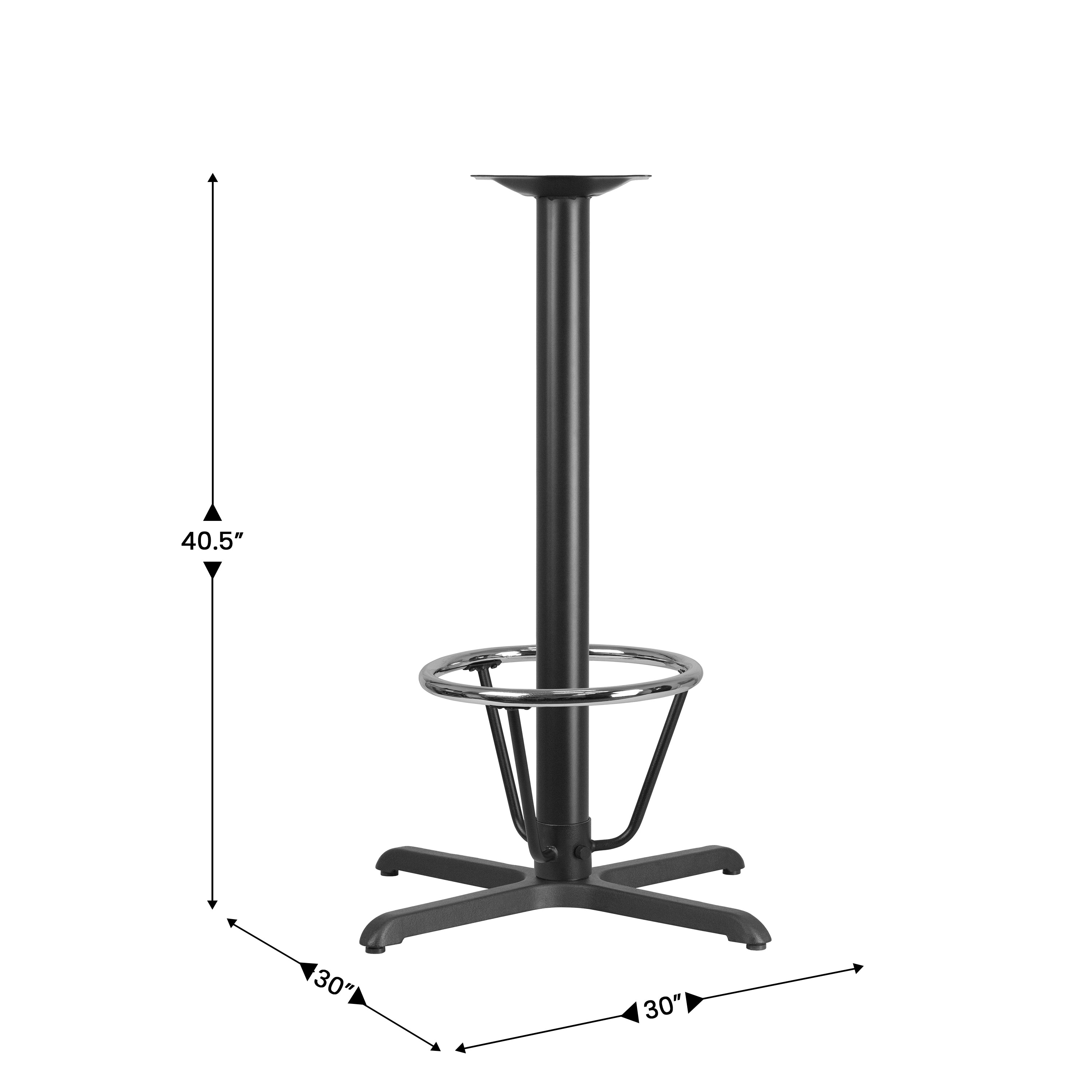 Flash Furniture 889142217619 Wood-Table-Legs - View #4