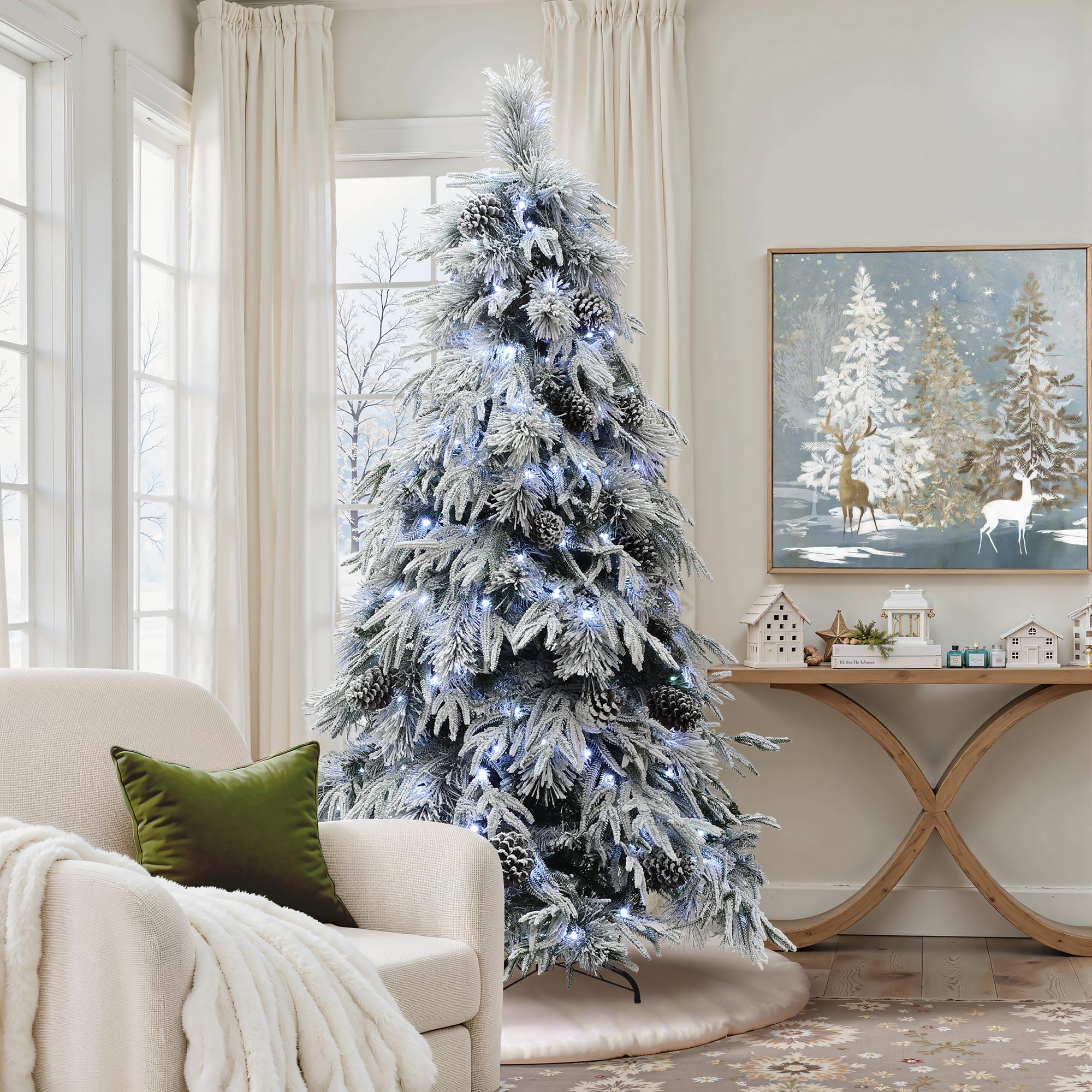 LuxenHome WHAP2553-6FT Artificial-Christmas-Trees - View #8