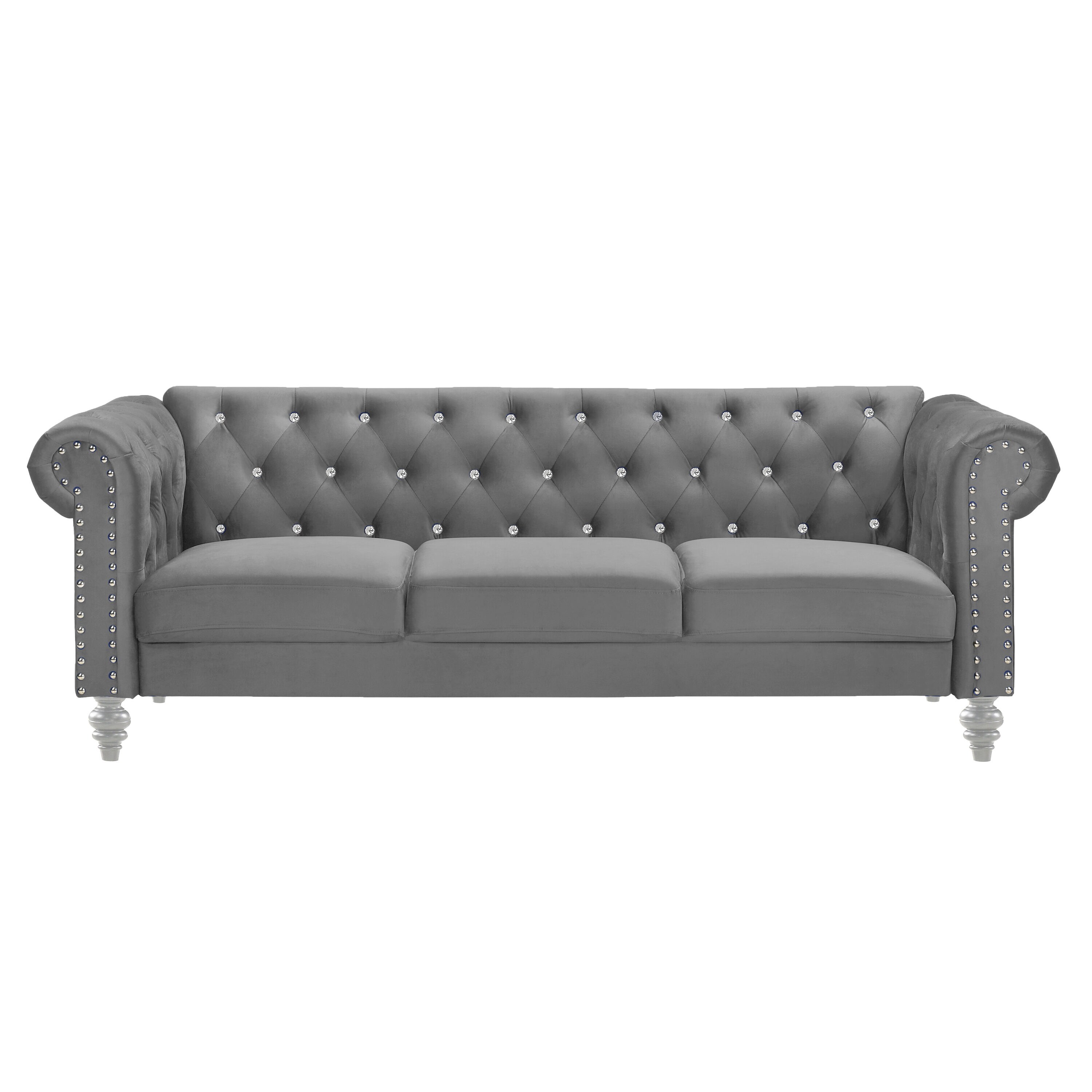 New Classic Furniture UKD13-30-GRYC Sofas-Loveseats - View #3