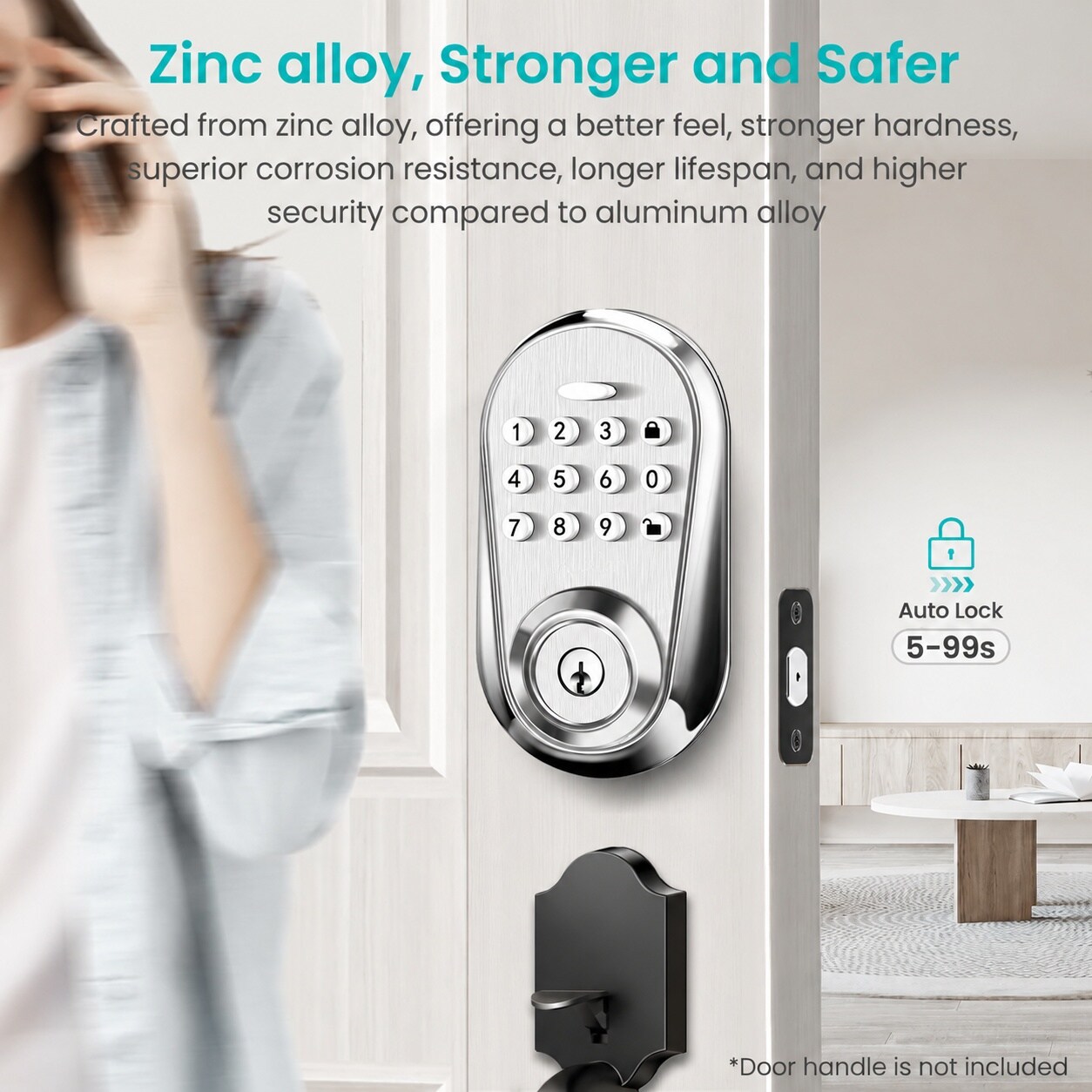 Adrinfly LAD0819D152 Door-Deadbolts - View #2