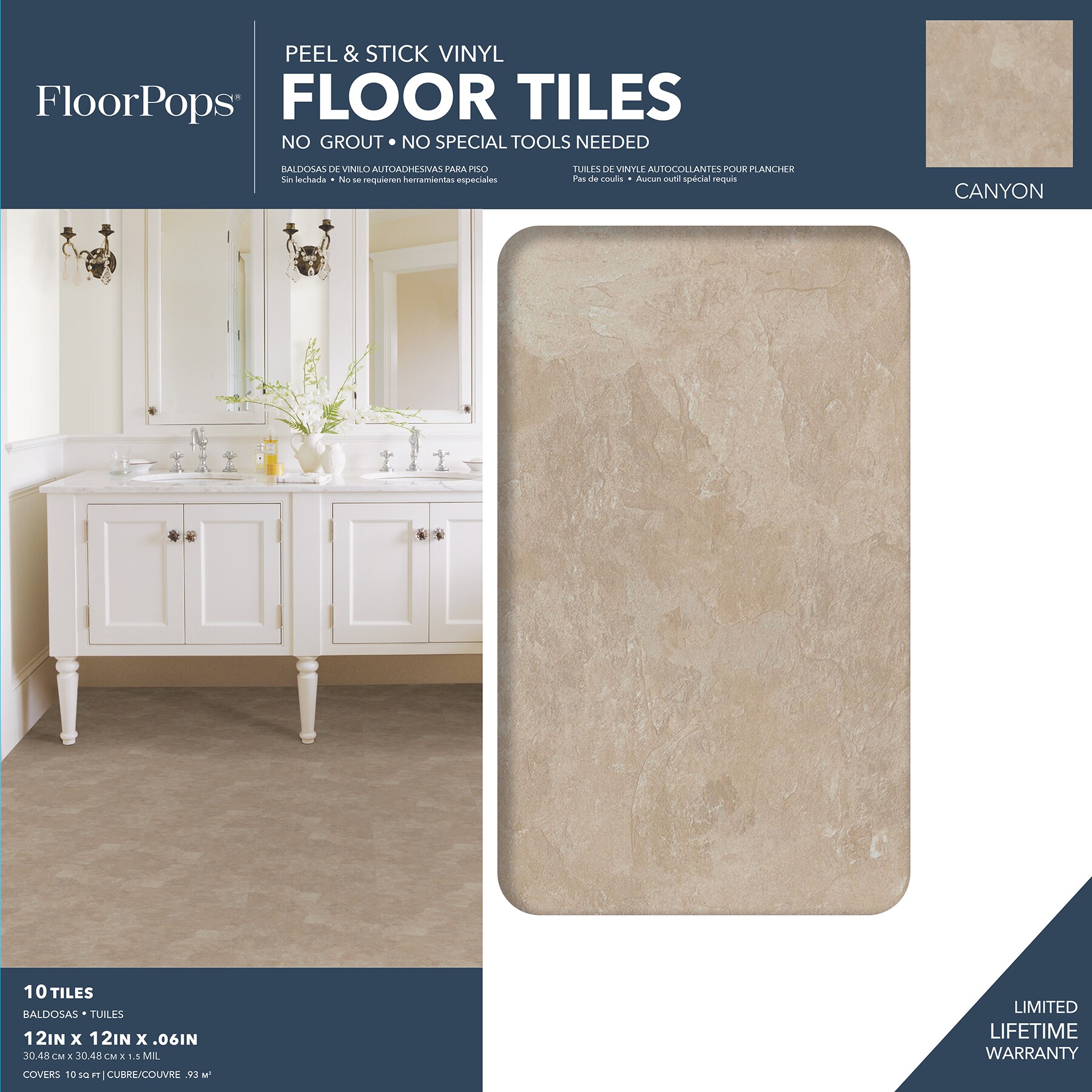 FloorPops TFP3325 Vinyl-Tiles - View #10
