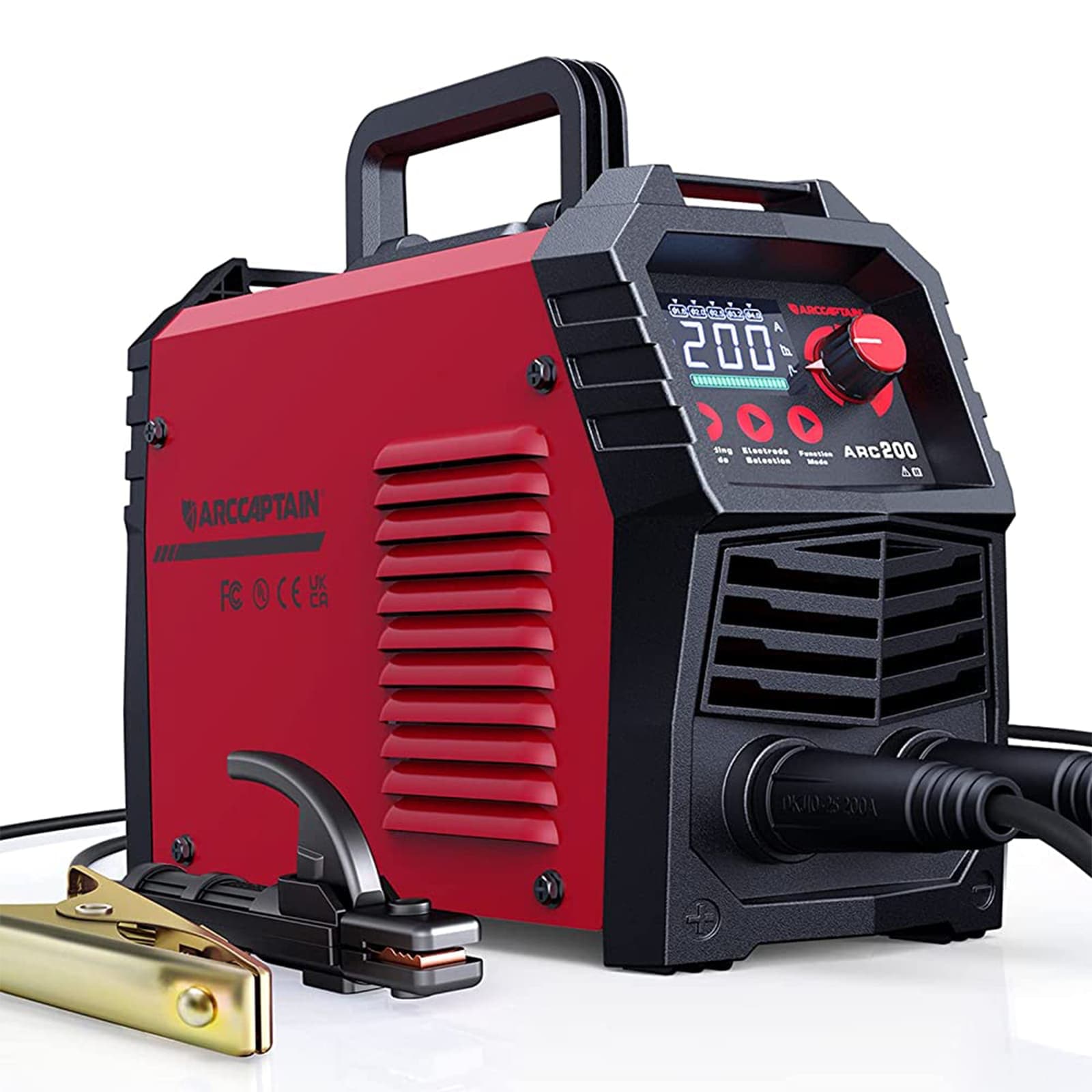 Arccaptain  110 or 220 -Volt / 200 -Amp Stick Welder / Lift TIG
