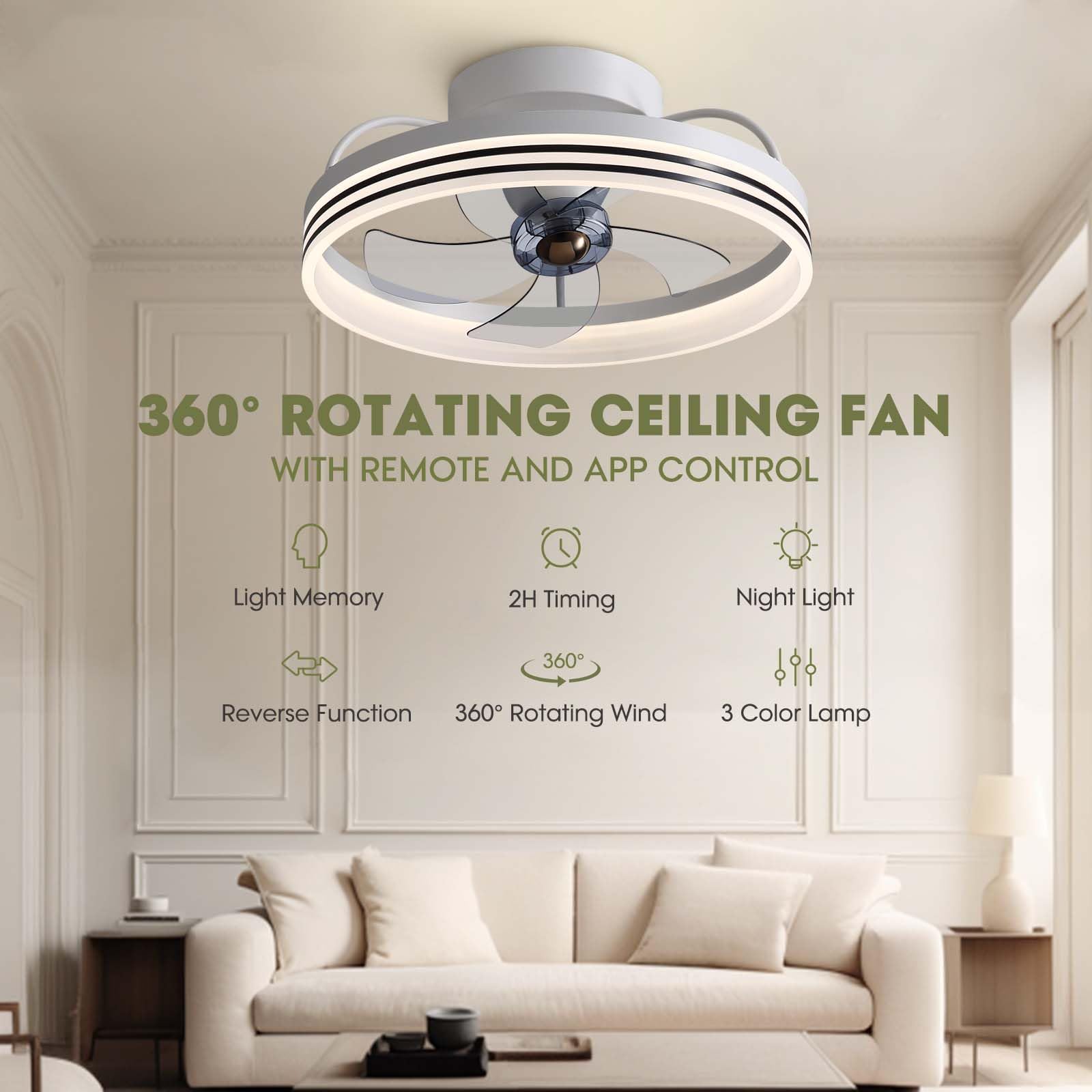 SILJOY CFL-1105-04 Ceiling-Fans - View #4