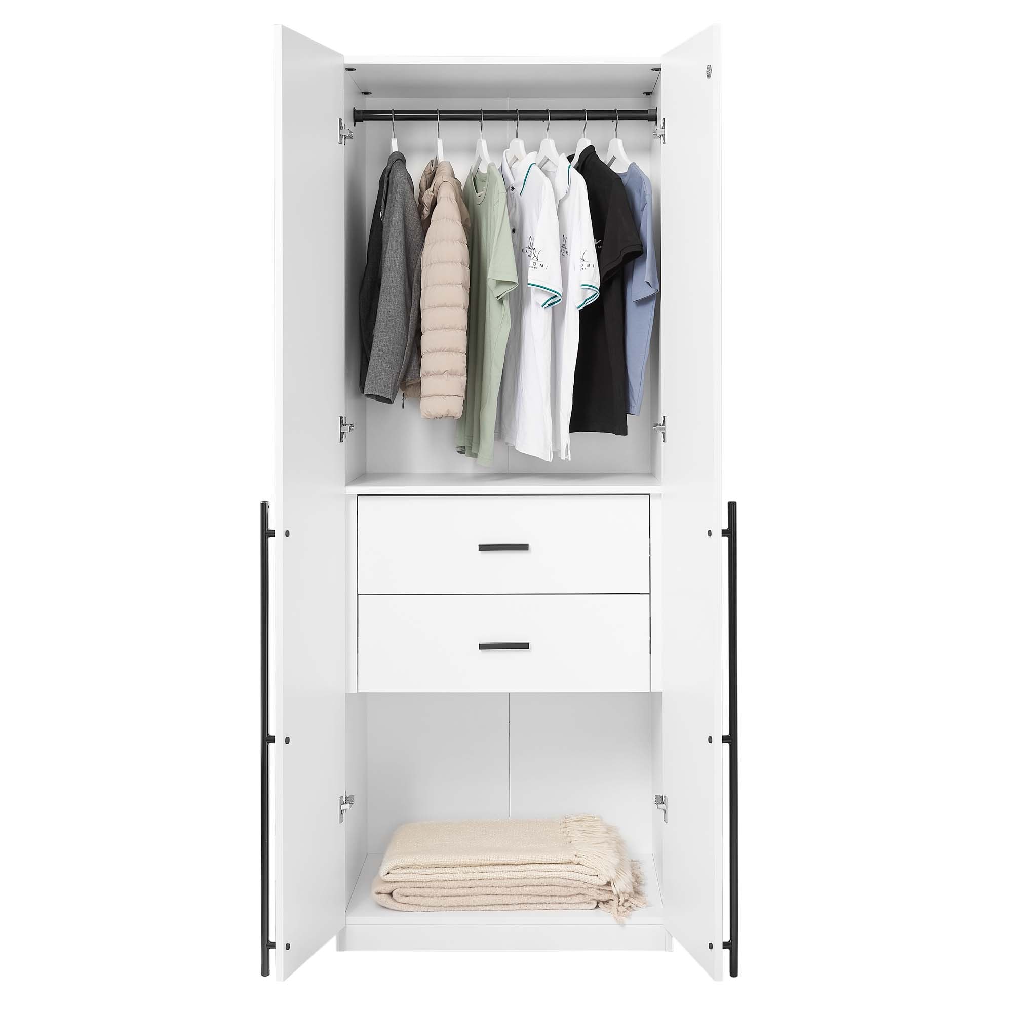 Manhattan Comfort WC002-WH armoires - View #6