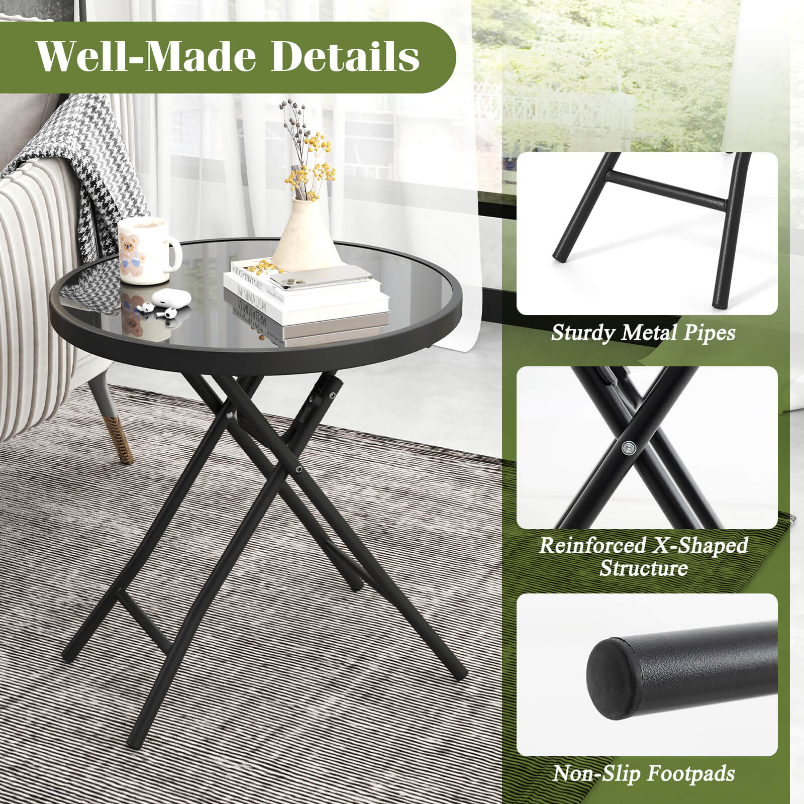 Costway HCST05601 End-Tables - View #3