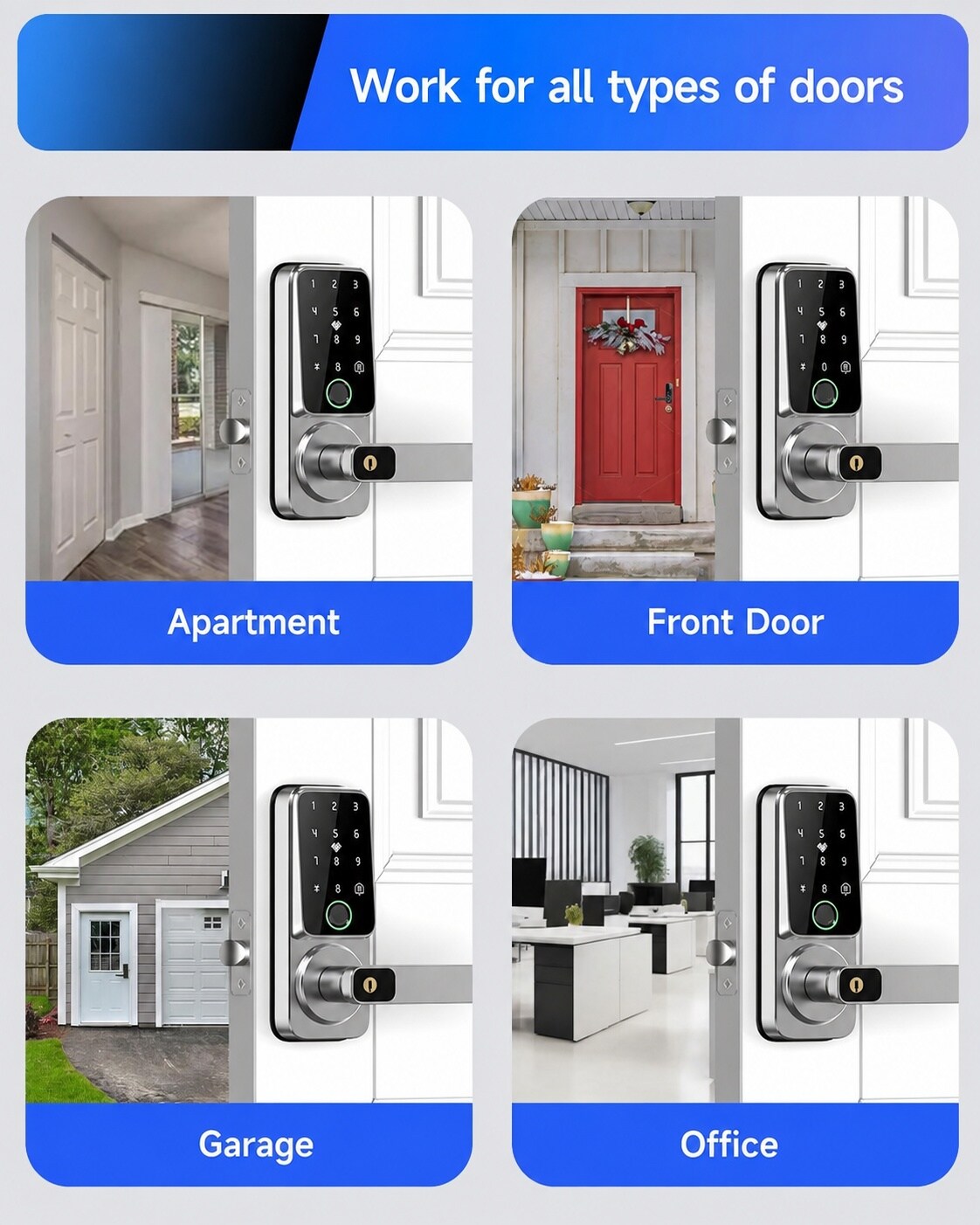 Ahfiwaso LAH0709H027 Electronic-Door-Locks - View #9