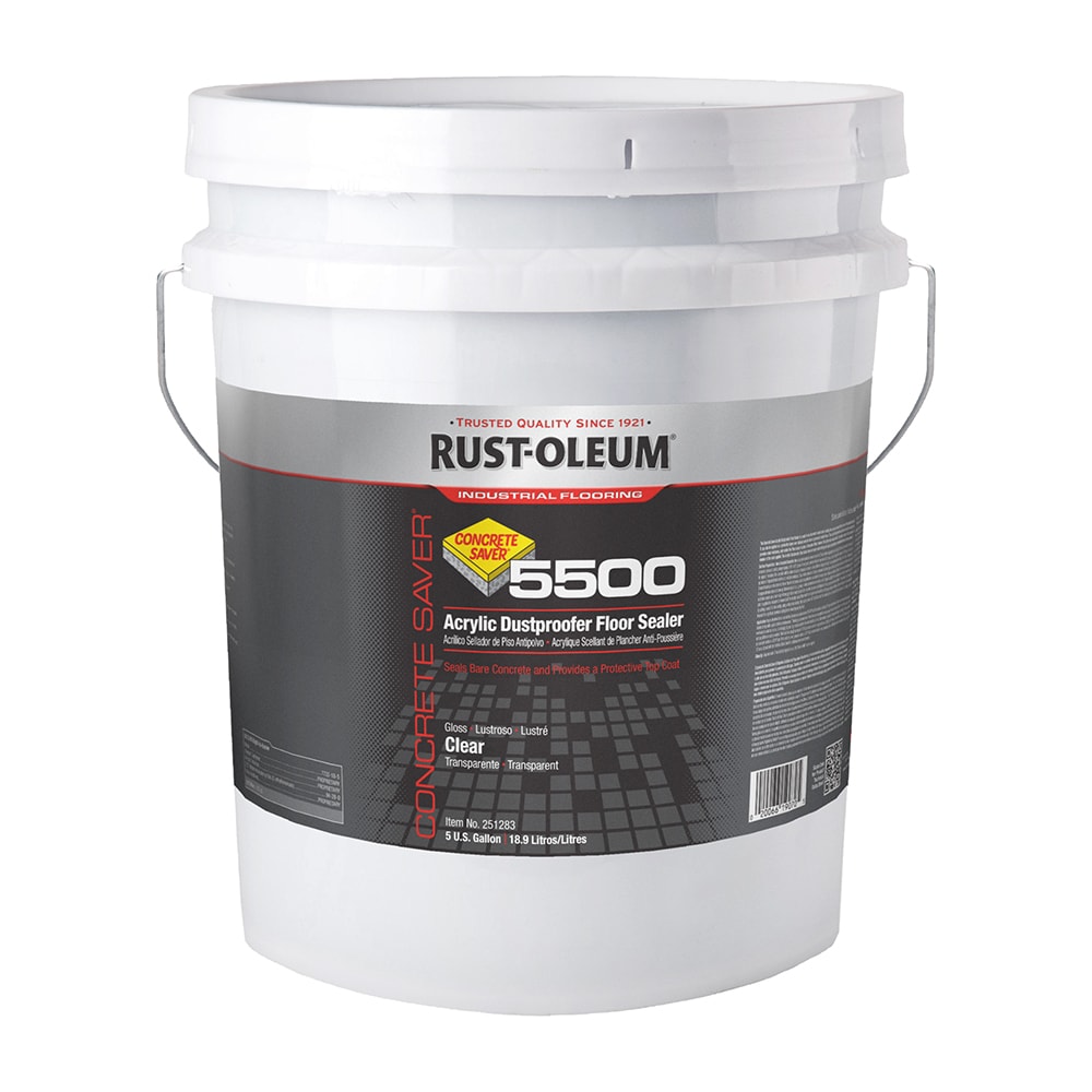 Rust-Oleum Concrete Saver Clear Gloss Interior/Exterior Porch and Floor ...