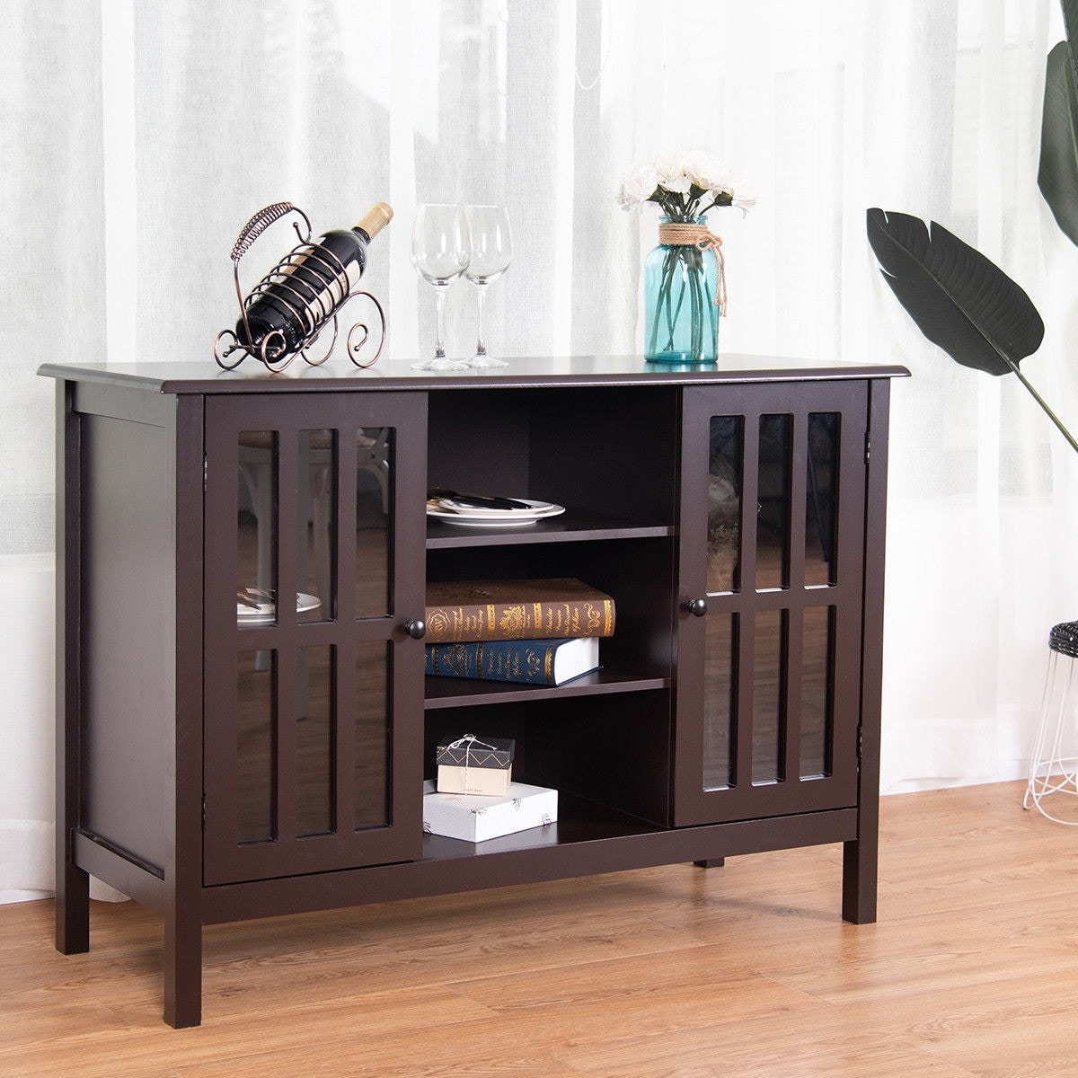 Clihome HW56274BN Tv-Stands - View #2