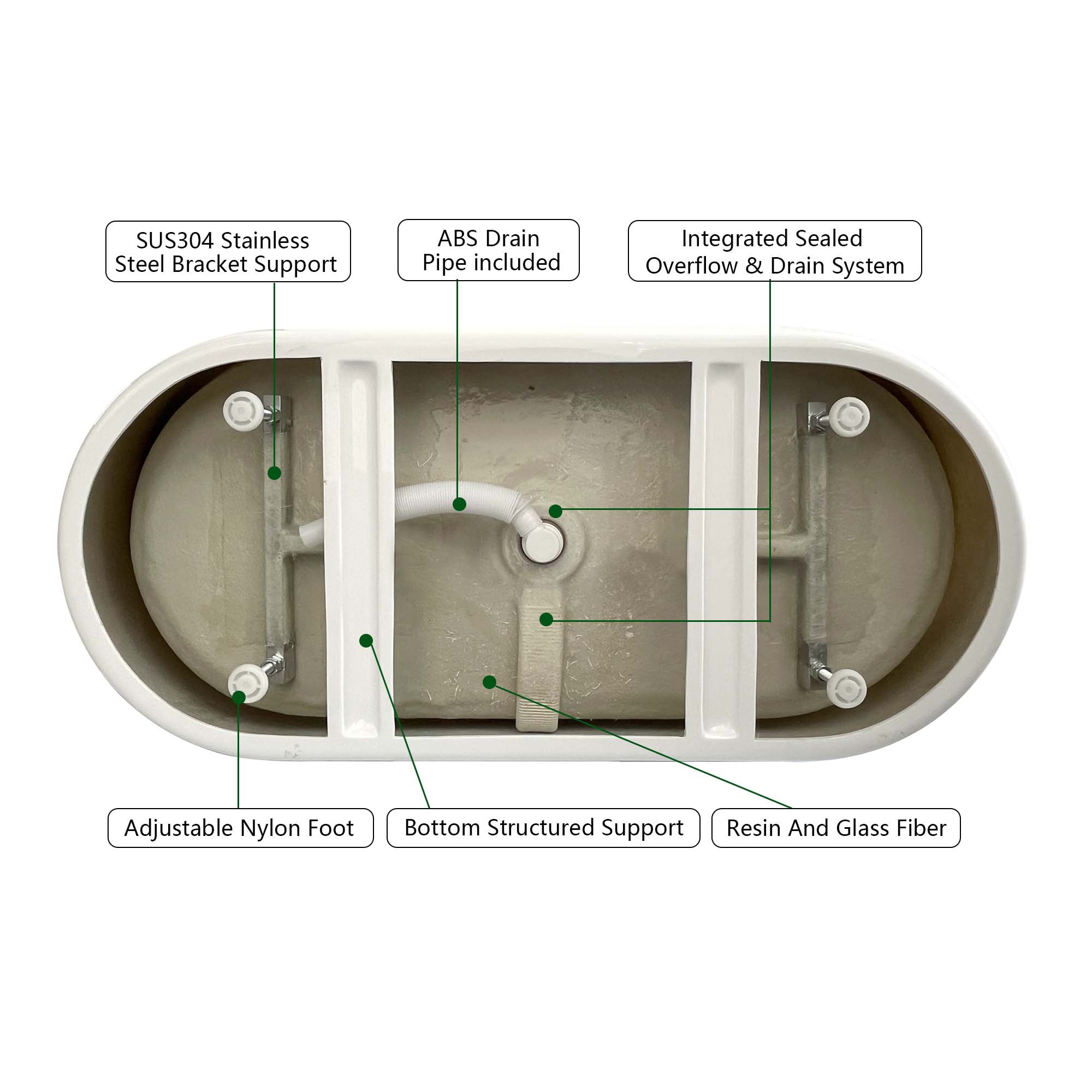 CASAINC CV-WBT29 bathtubs - View #14