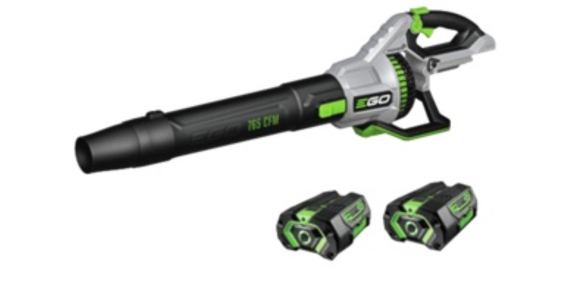 EGO 56-volt 765-CFM 200-MPH Battery Handheld Leaf Blower 5 Ah Battery ...