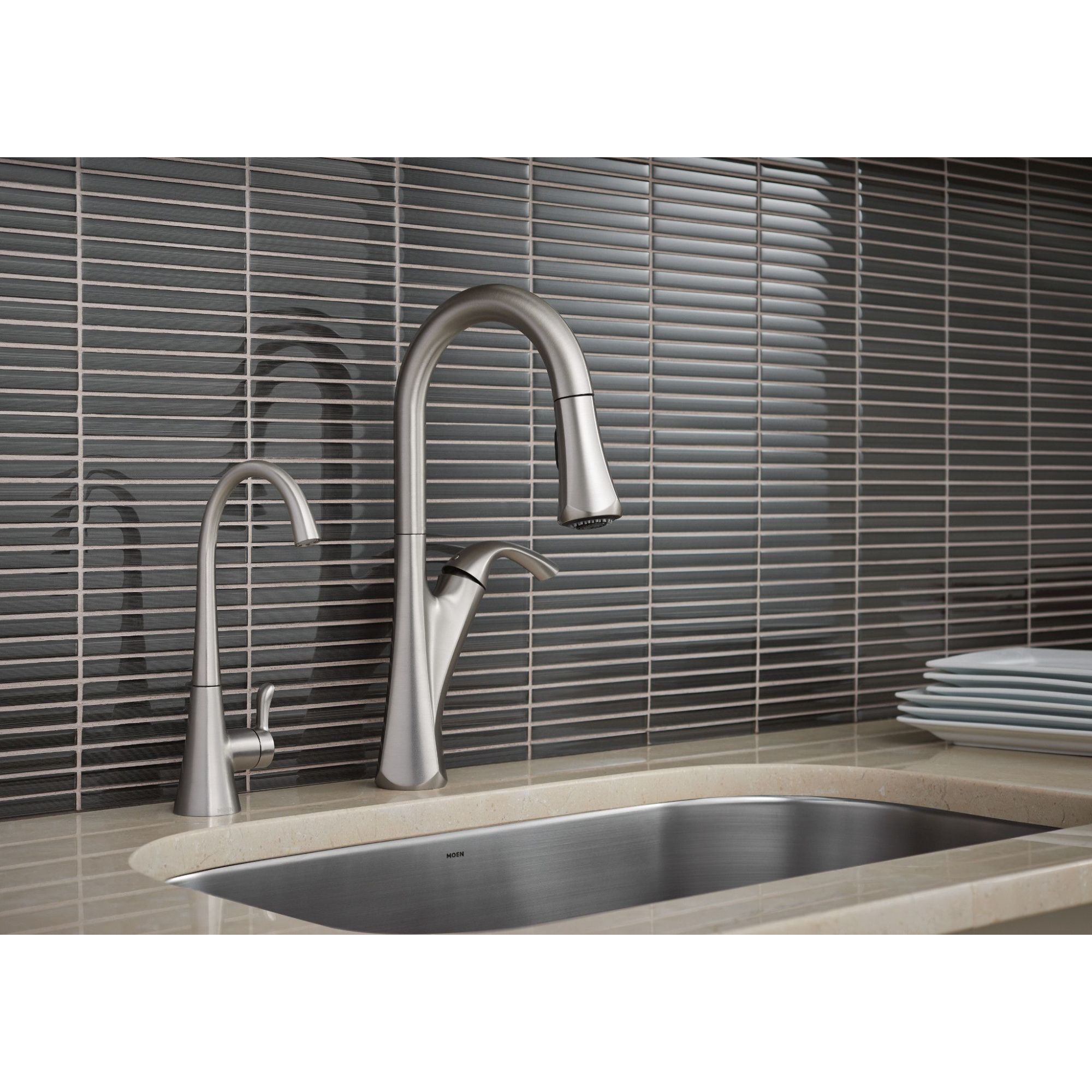 Moen S5520SRS Kitchen-Faucets - View #6
