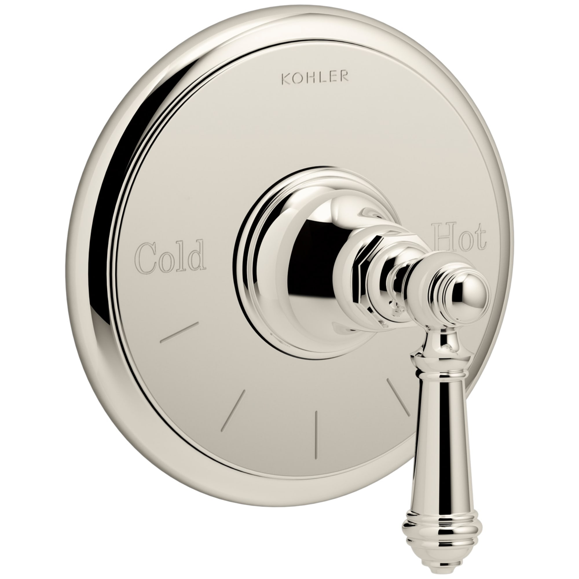 Kohler Vibrant Polished Nickel 1 Handle Lever Shower Faucet Handle T72769 4 Sn At 8360