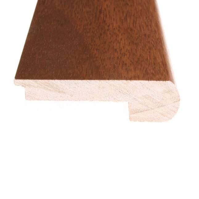 Flexco Solid Wood Stair Nose 2.75-in x 78-in Brazilian Cherry Prefinished Brazilian Cherry Stair Nosing Flexco Solid Wood Stair Nose 2.75-in x 78-in Brazilian Cherry Prefinished Brazilian Cherry Stair Nosing