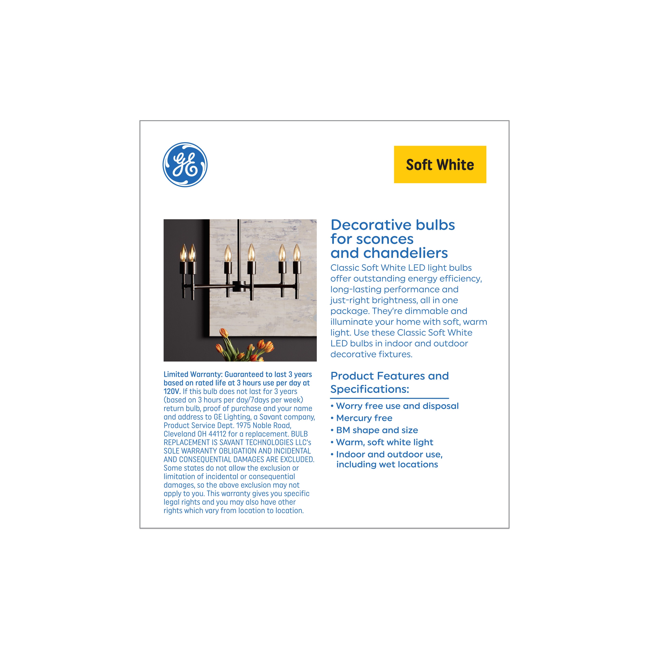 GE 93131054 Dec-Led-Light-Bulbs - View #4