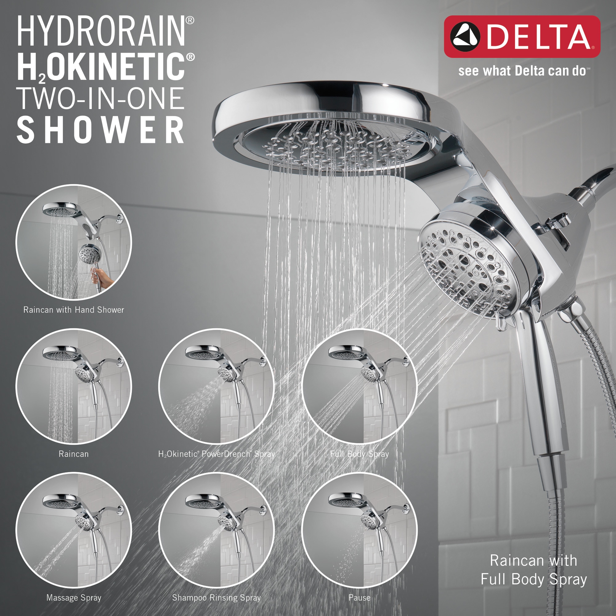 Delta 58680-CZ Fixed-Showerhead - View #11