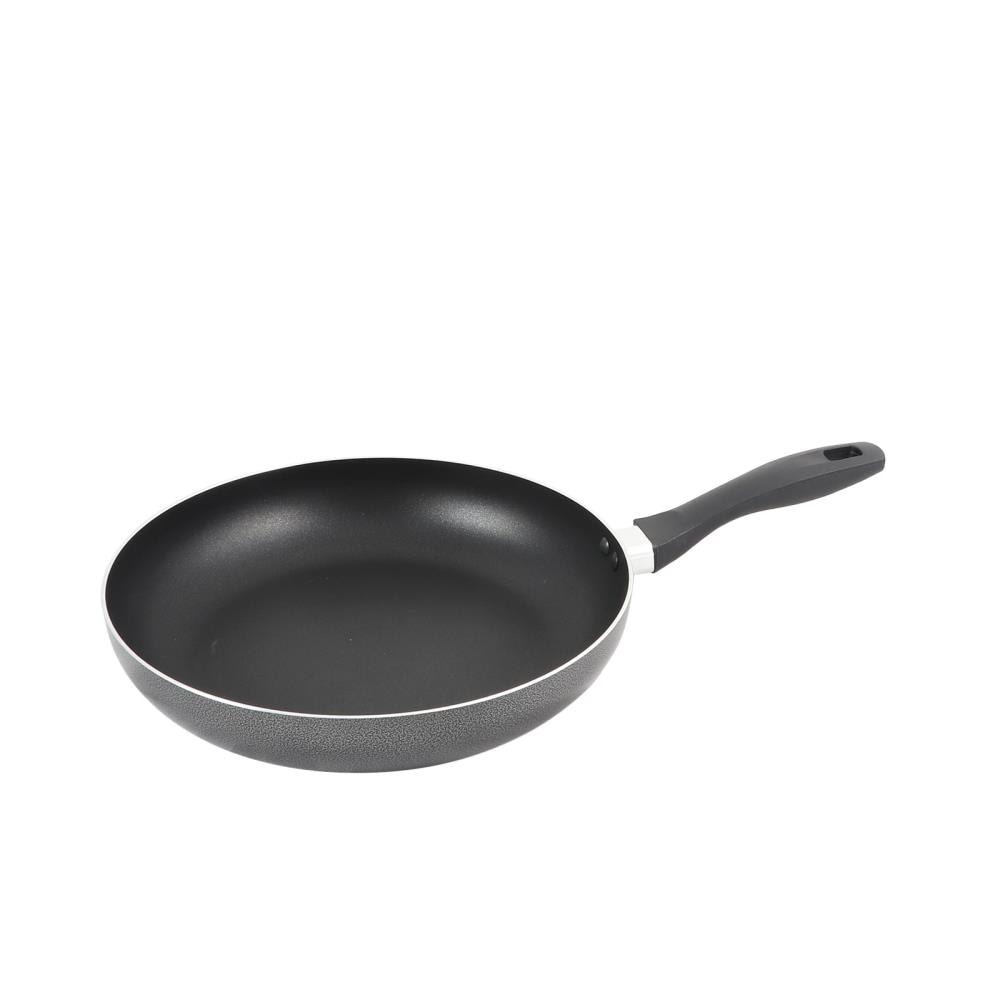 Oster Claiborne 12 Inch Aluminum Frying Pan in Charcoal Grey - Non-Stick,  Induction Compatible in the Cooking Pans & Skillets department at