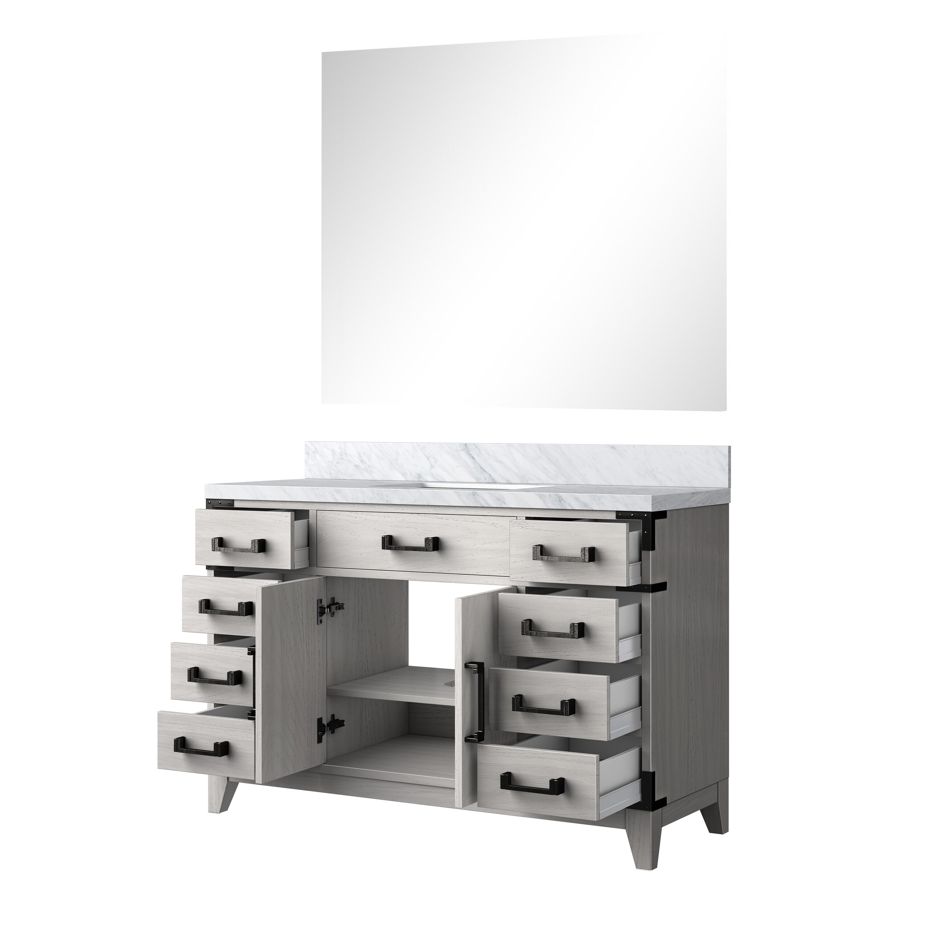 Lexora LVW48SM110 Bath-Vanity-Combo - View #3