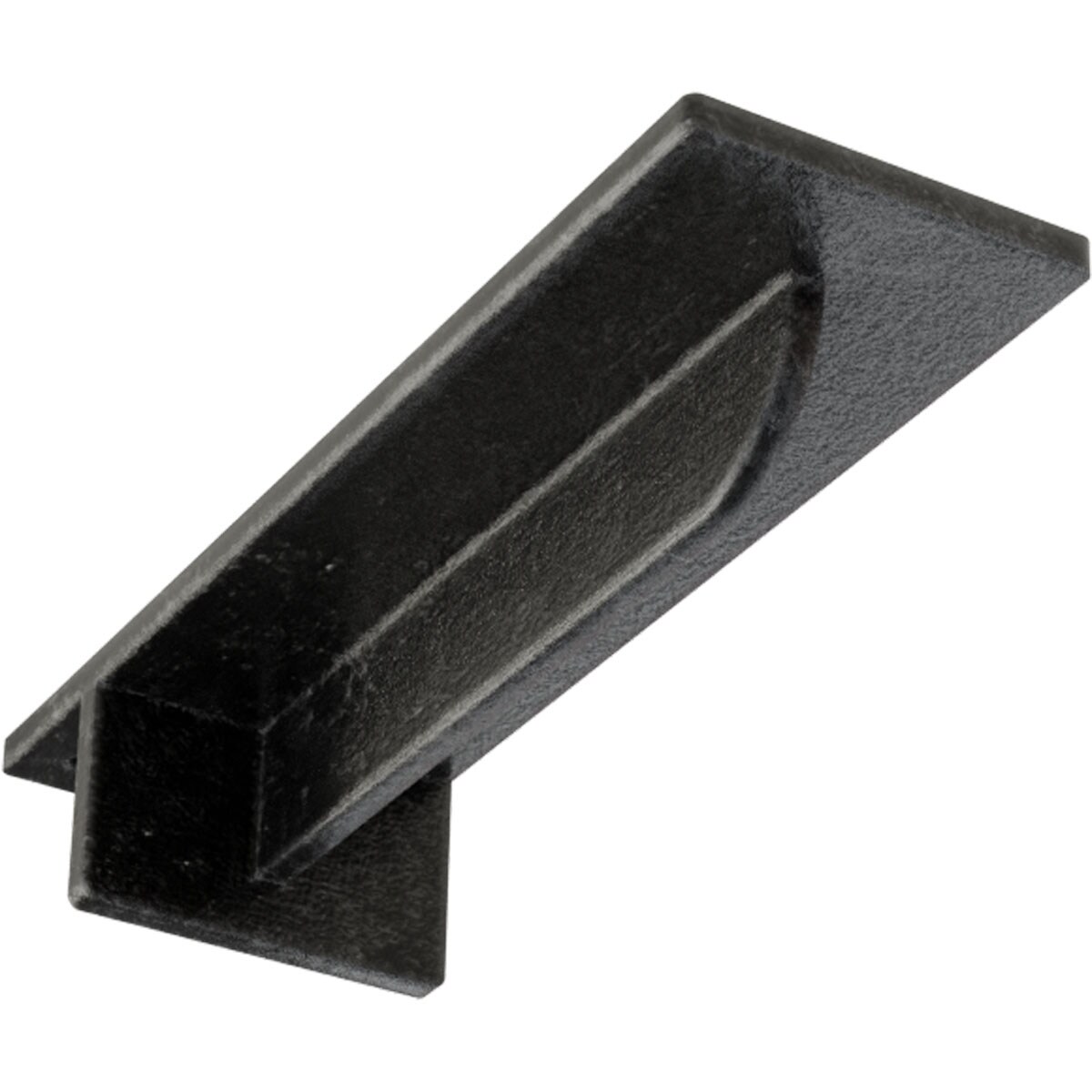 Ekena Millwork BKTM03X10X02HEASV Heaton Hidden 10-in x 3-in x 2-in Gray Steel Countertop support bracket