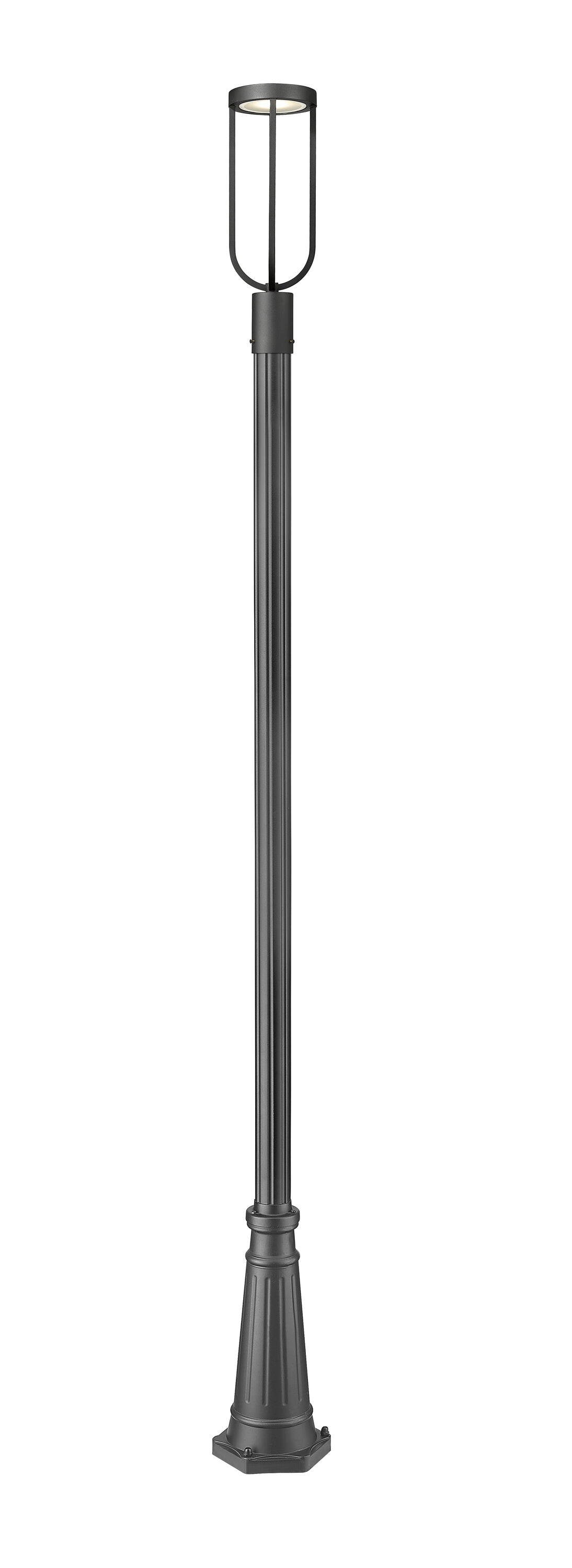 Z-Lite 5005PHM-519P-BK-LED Complete-Post-Lights - View #4
