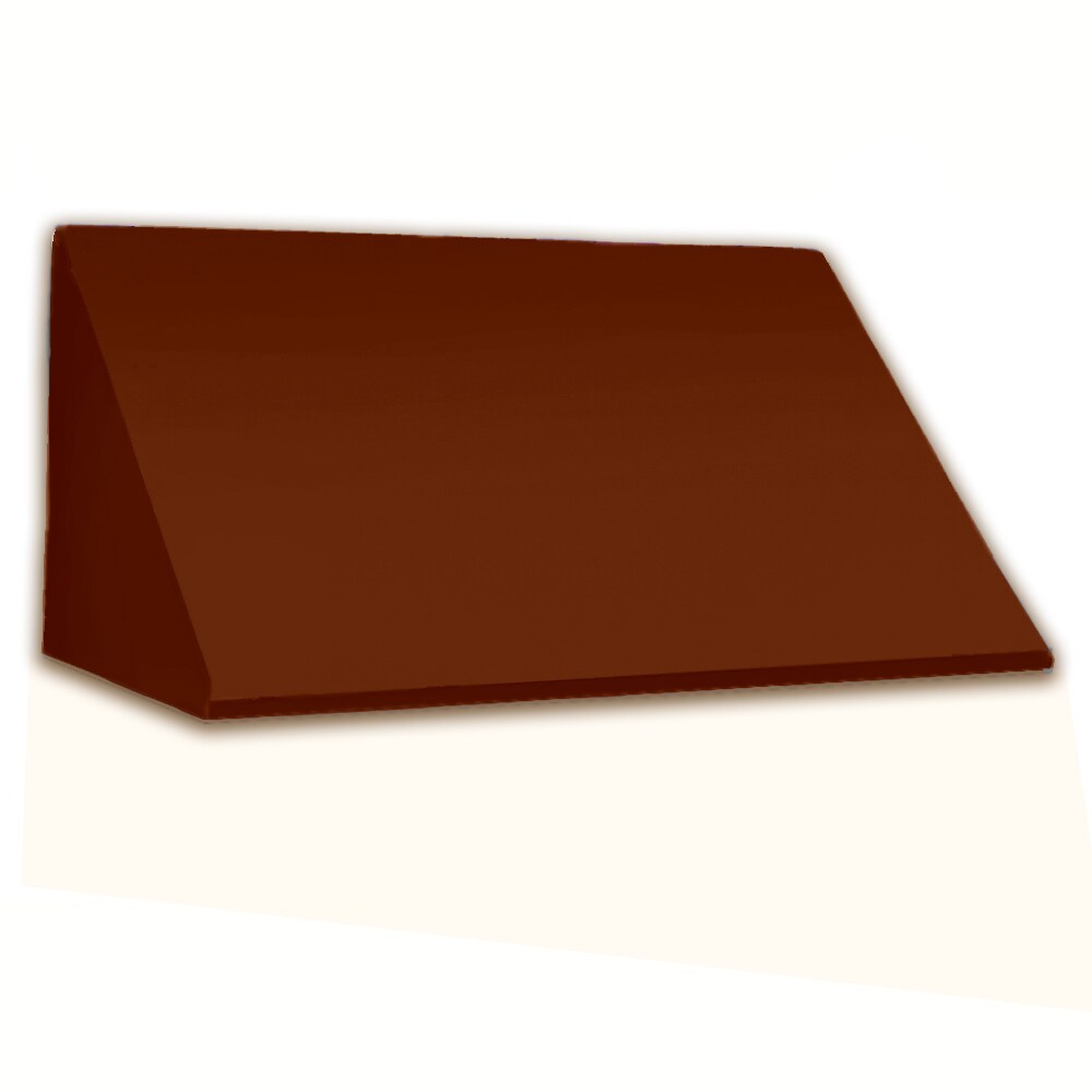 Awntech RF22-NV-4TER 52.5-in Wide x 24-in Projection x 24-in Height Fabric Solid Window/Door Awning
