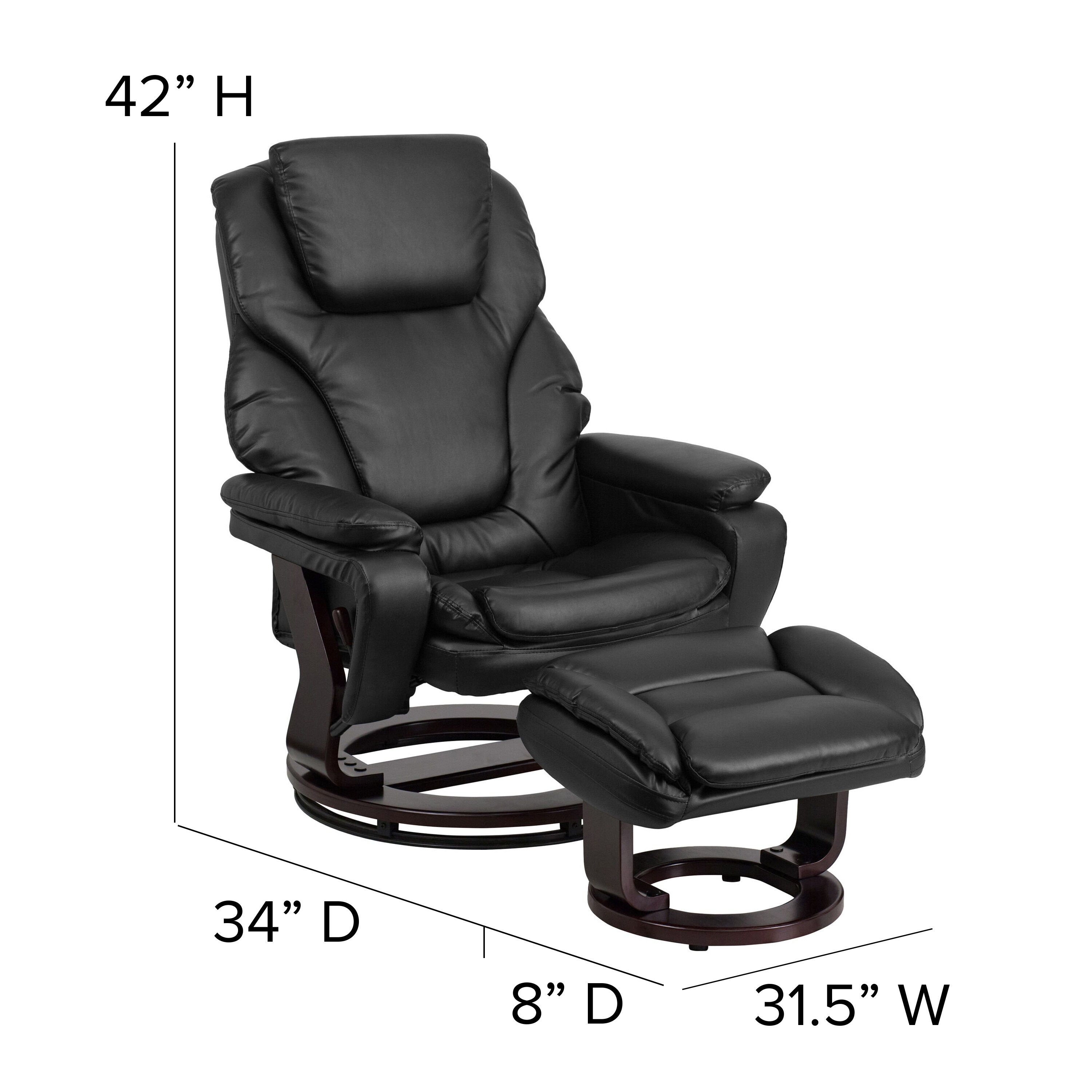 Flash Furniture 847254065054 recliners - View #3