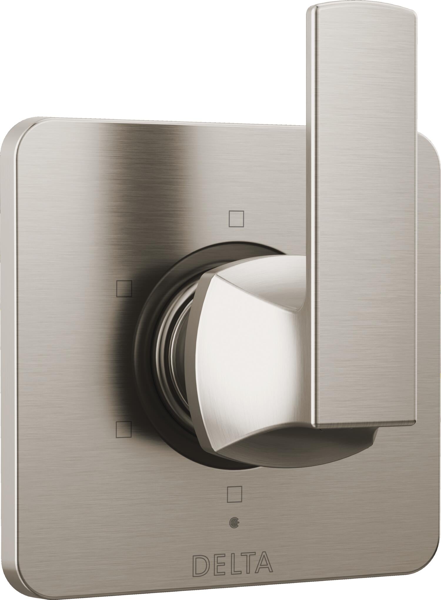 Delta T11937-SS Velum Stainless 3.13-Inches Universal Bathtub/Shower Diverter 0.5-Inches -ID