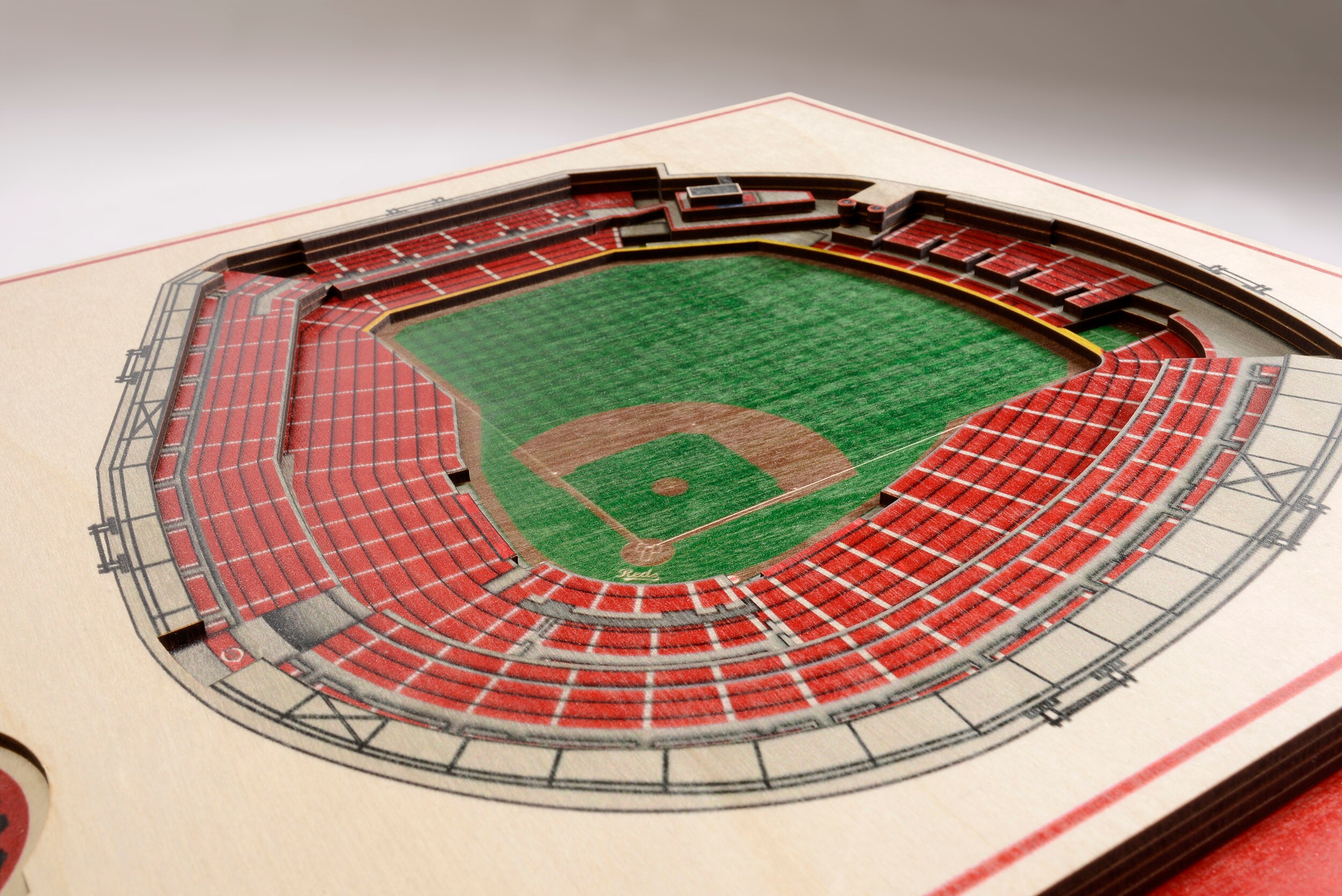 MLB St. Louis Cardinals StadiumViews 3-D Wall Art - Busch Stadium