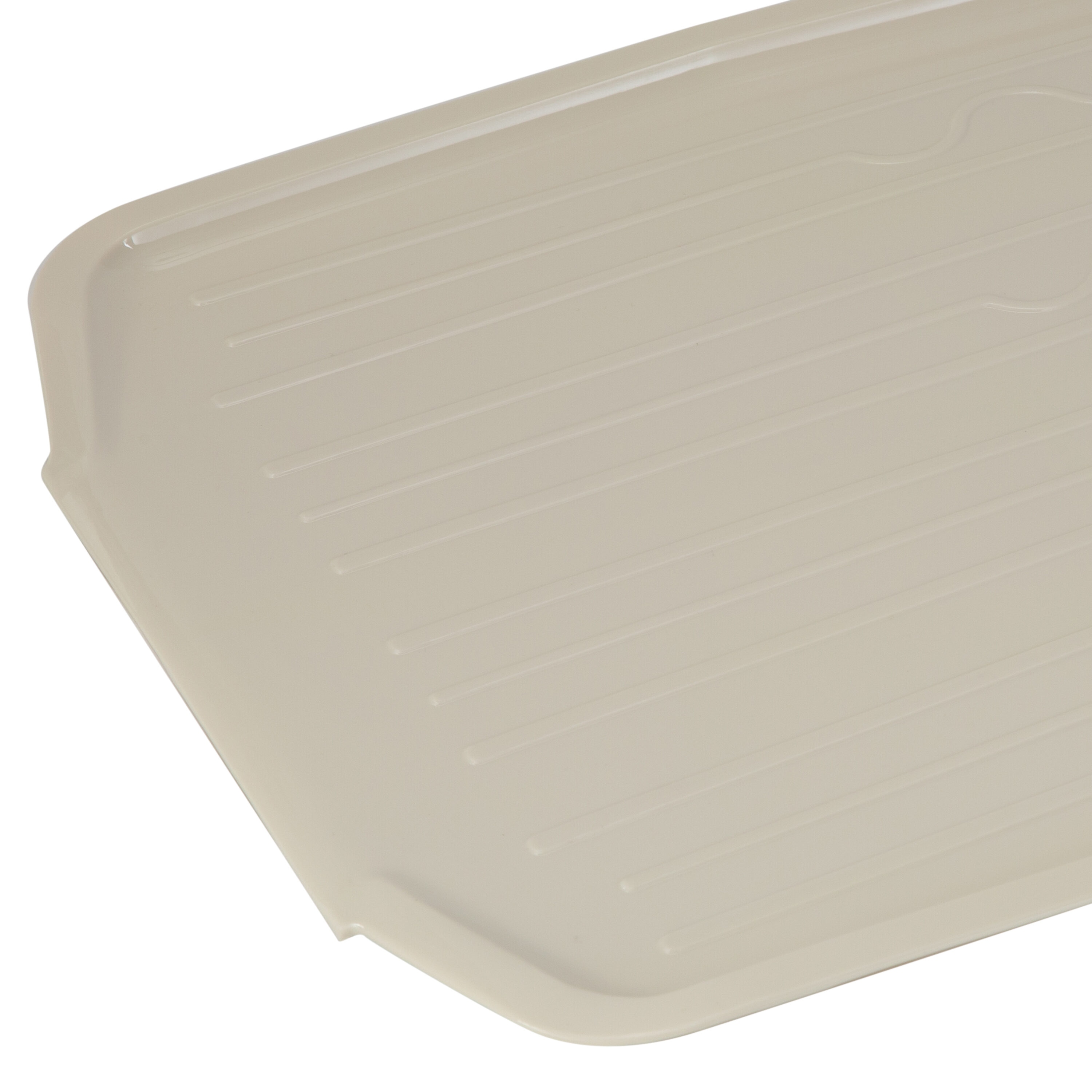 Rubbermaid 14.8-in W x 14.2-in L x 1.3-in H Plastic Drip Tray in