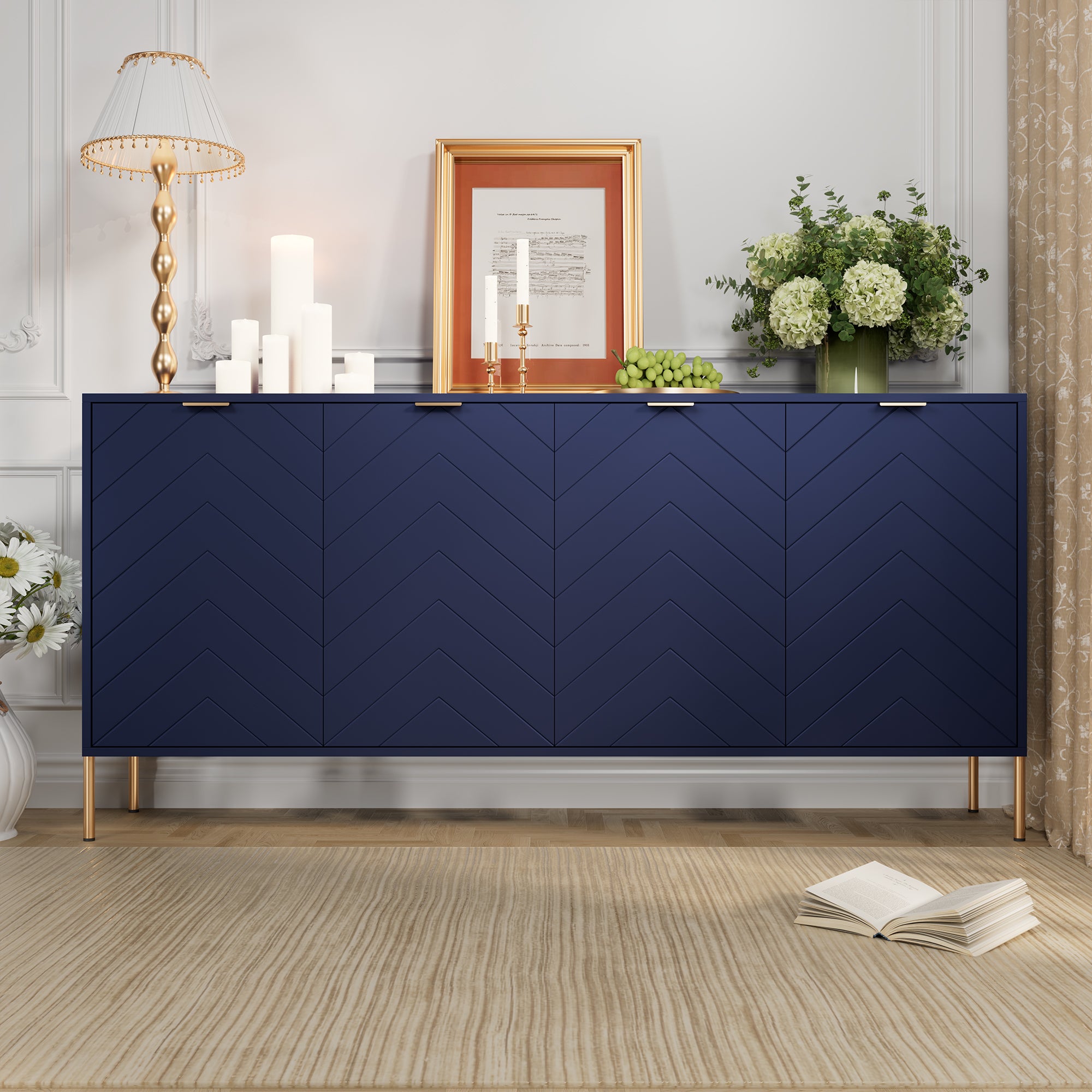 Boyel Living BL-CJ4M-BL Utility-Storage-Cabinets - View #3