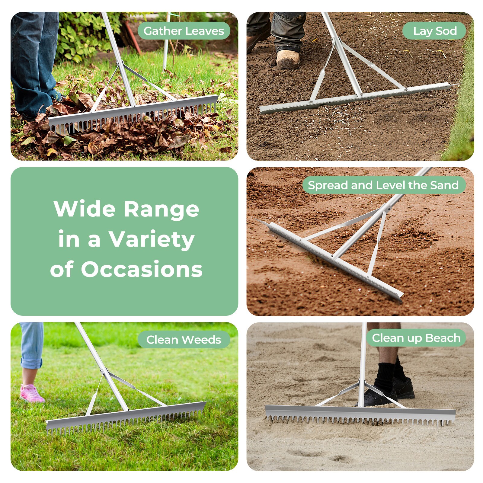 SUGIFT LW018SUGHY602 Garden-Rakes - View #6