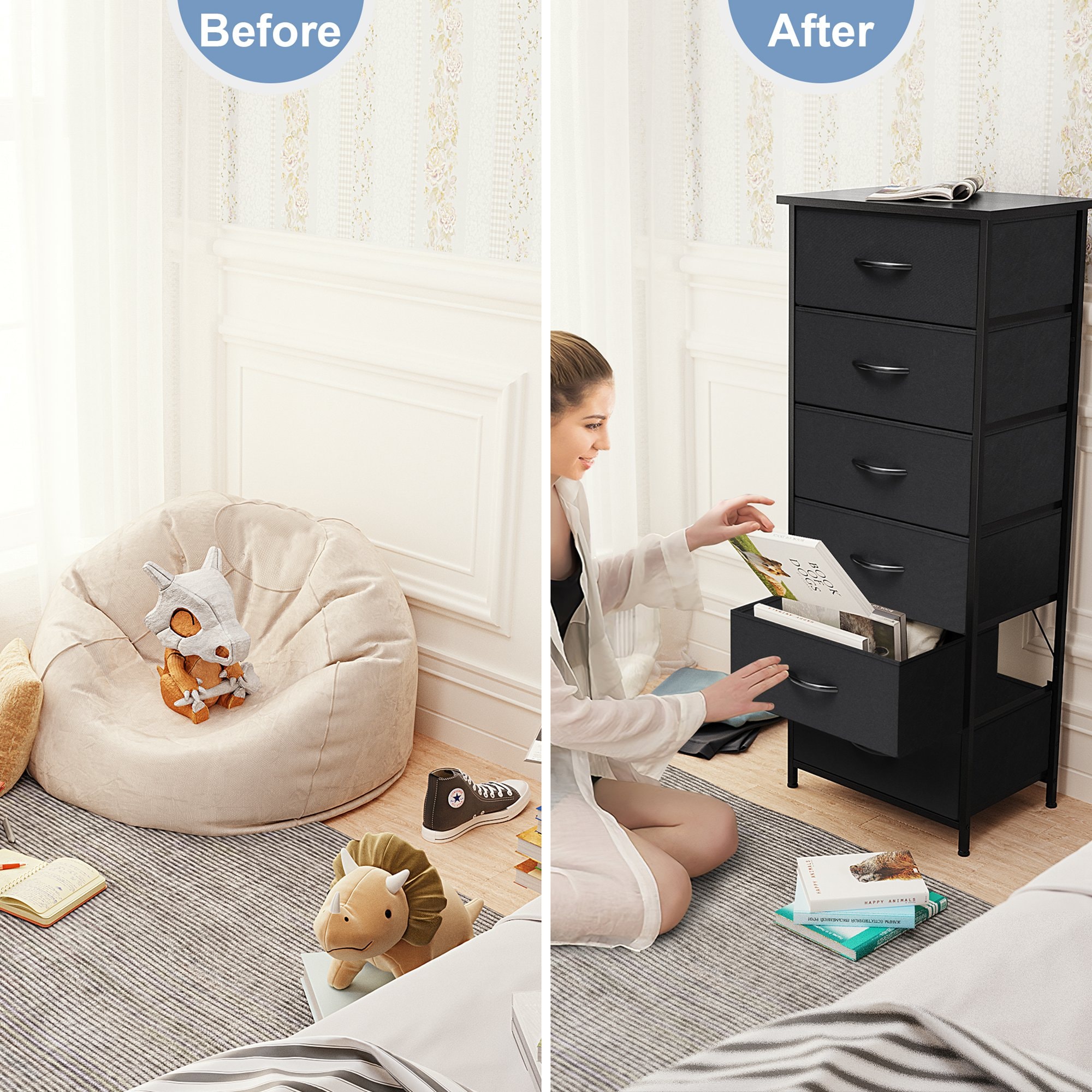 CloudFly CL-HD013BLK dressers - View #5