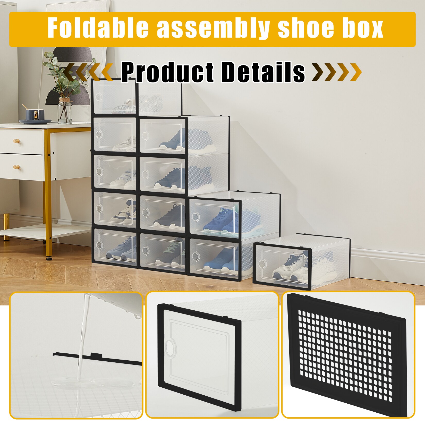 Garvee WH5NKXMGK136 Shoe-Racks - View #7