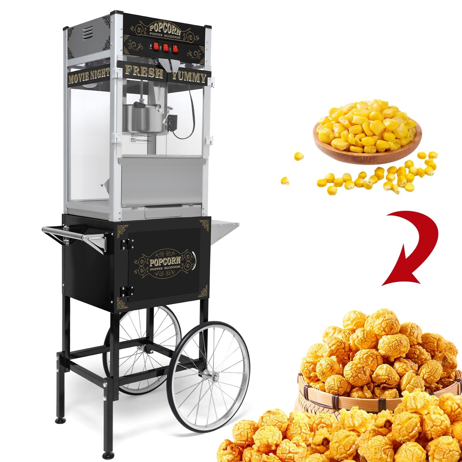 LIVACA LYR102273 Popcorn-Makers - View #6