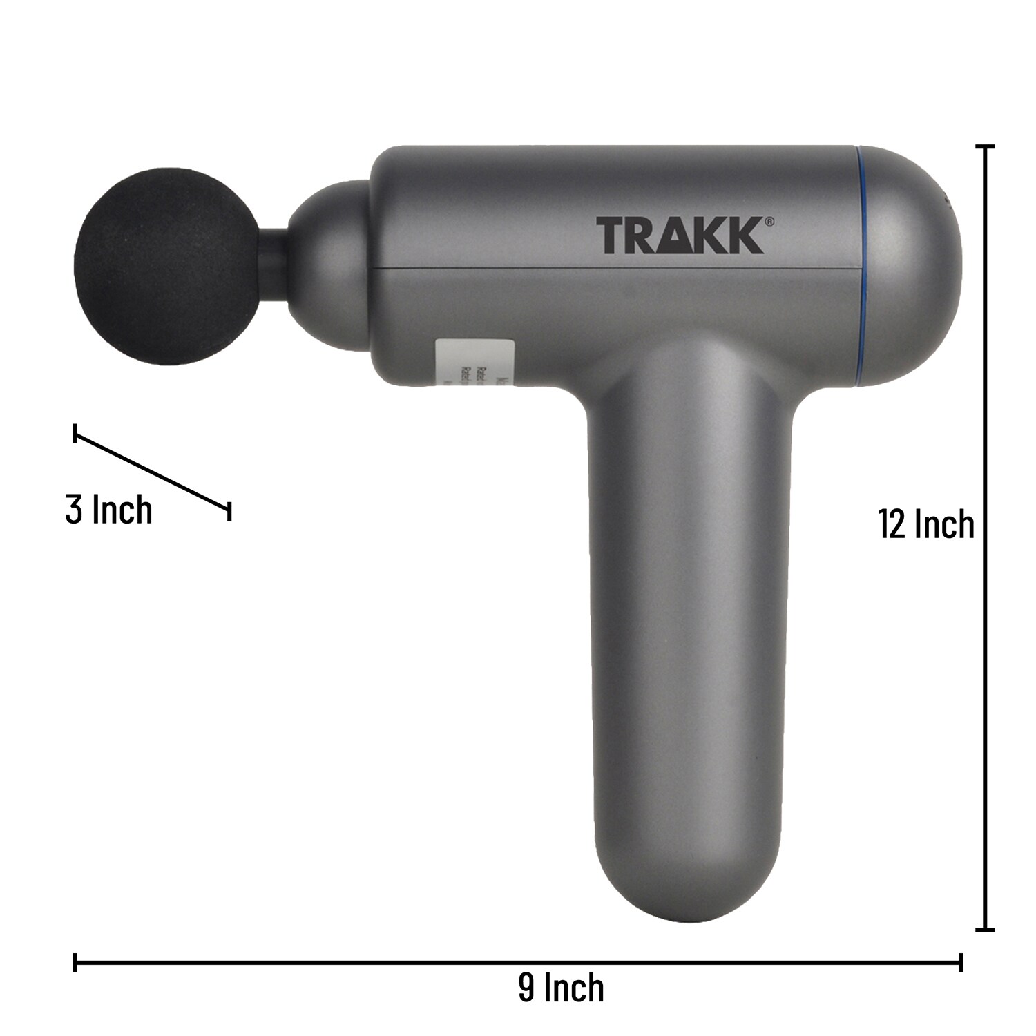 TRAKK Portable Hot-Cold Massage Gun Battery Percussive Massager in